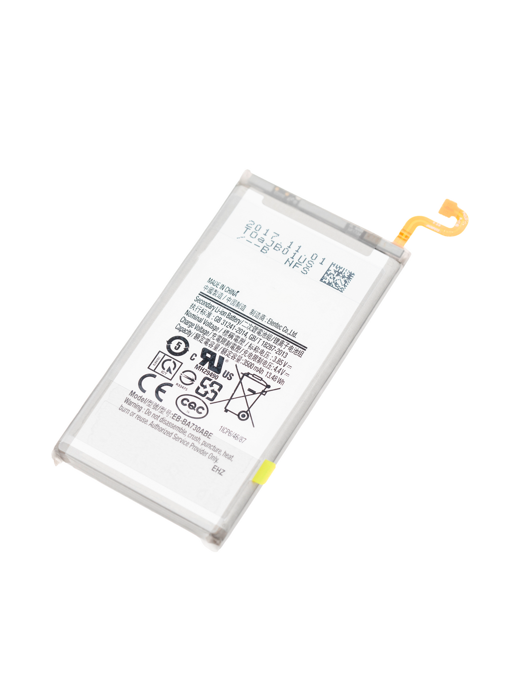 Ersatzakku für Samsung Galaxy A8 Plus (A730 / 2018) (EB-BA730ABE)