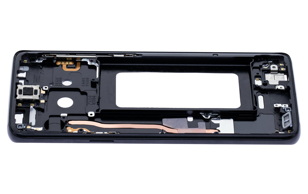 Midframe/Frame for Samsung Galaxy S9 with Small Parts (Midnight Black)