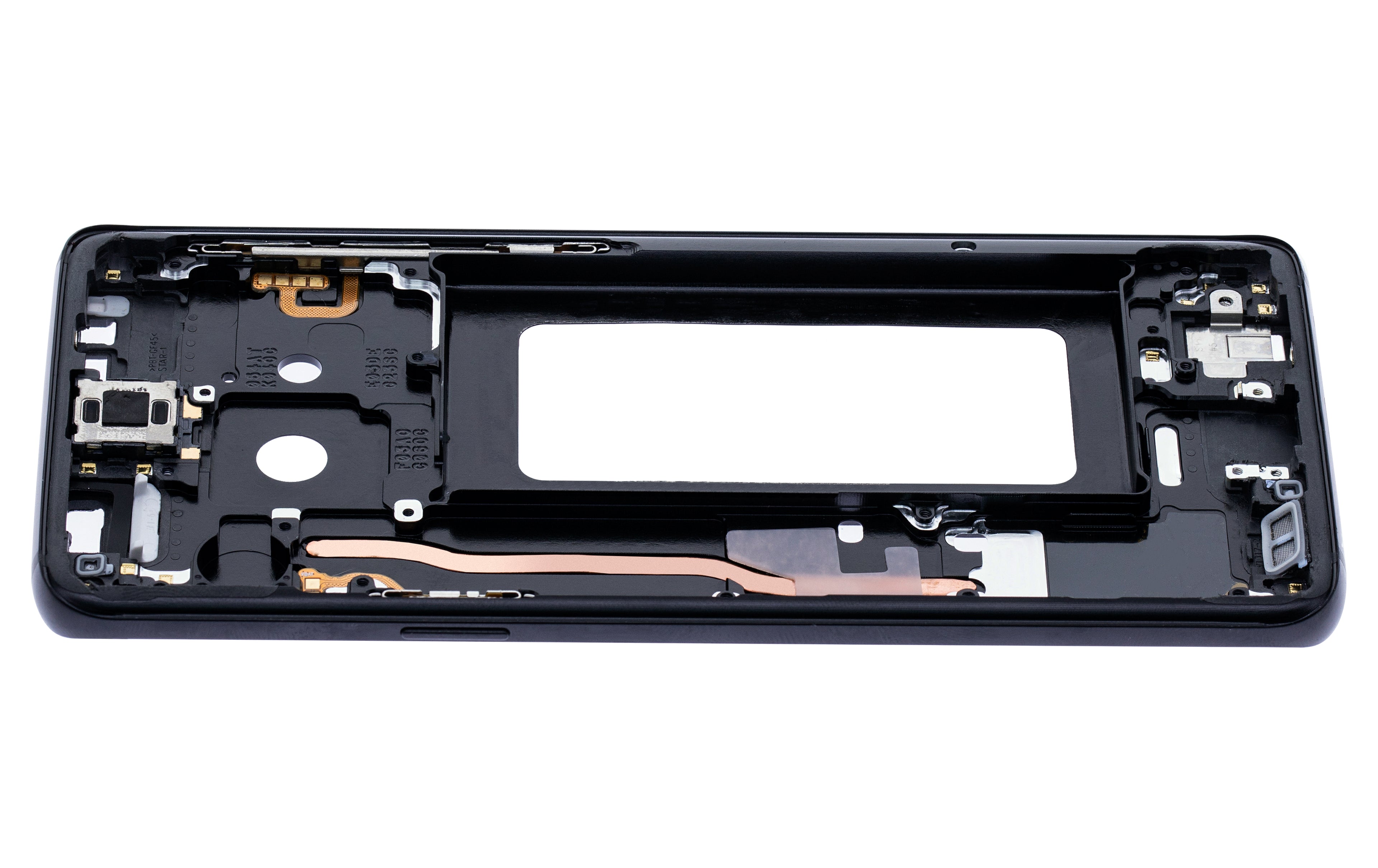 Midframe/Frame for Samsung Galaxy S9 with Small Parts (Midnight Black)