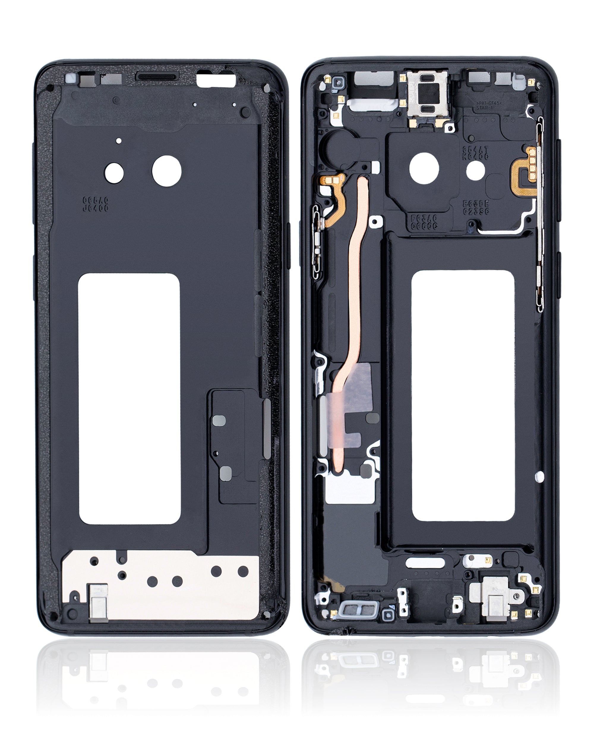 Midframe/Frame for Samsung Galaxy S9 with Small Parts (Midnight Black)