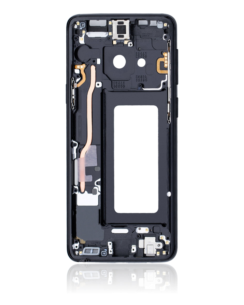 Midframe/Frame for Samsung Galaxy S9 with Small Parts (Midnight Black)