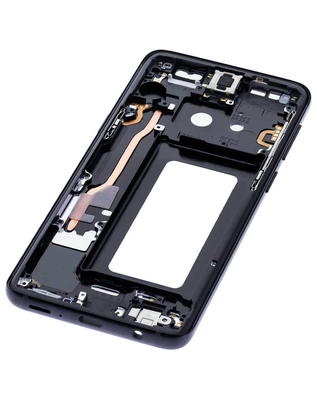 Midframe/Frame for Samsung Galaxy S9 with Small Parts (Midnight Black)