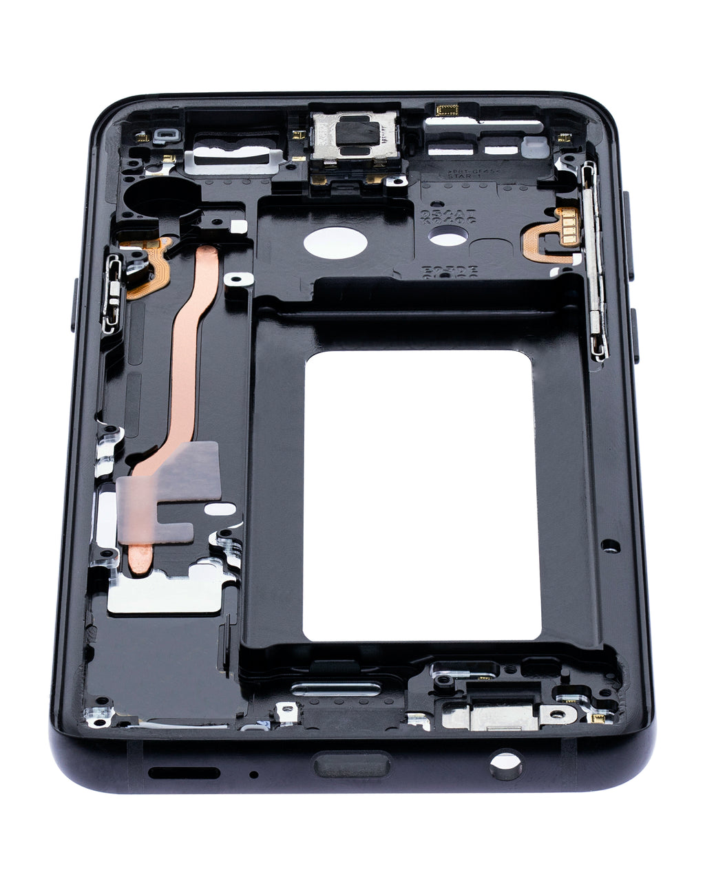 Midframe/Frame for Samsung Galaxy S9 with Small Parts (Midnight Black)