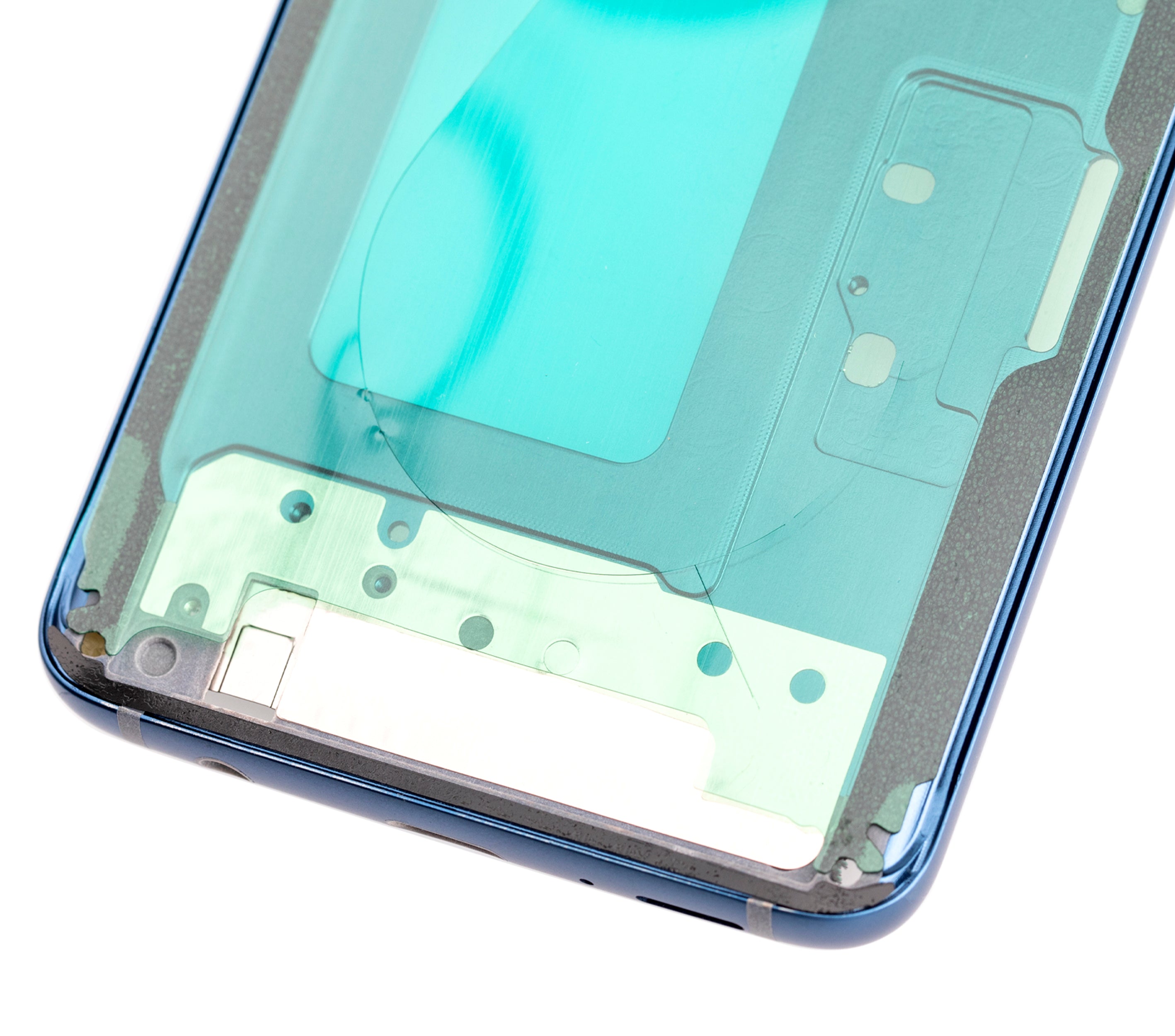 Midframe/Rahmen für Samsung Galaxy S9 mit Kleinteilen (Coral Blue Rahmen)
