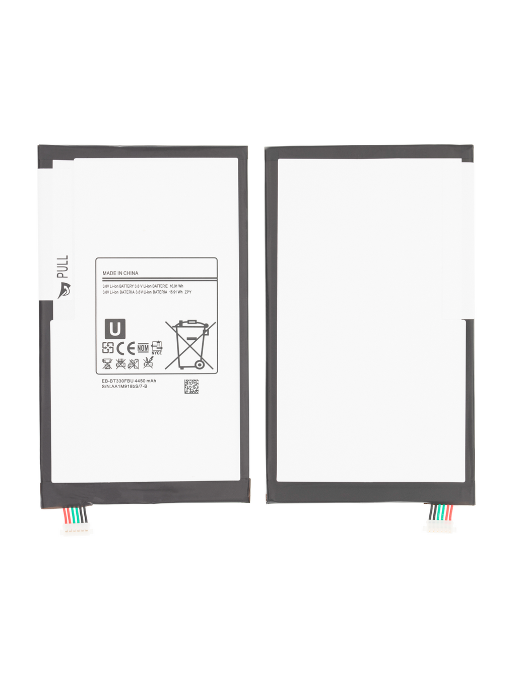 Ersatzakku für Samsung Galaxy Tab 4 8.0" (2014) (T330/T331/T335/T337) EB-T330FBE