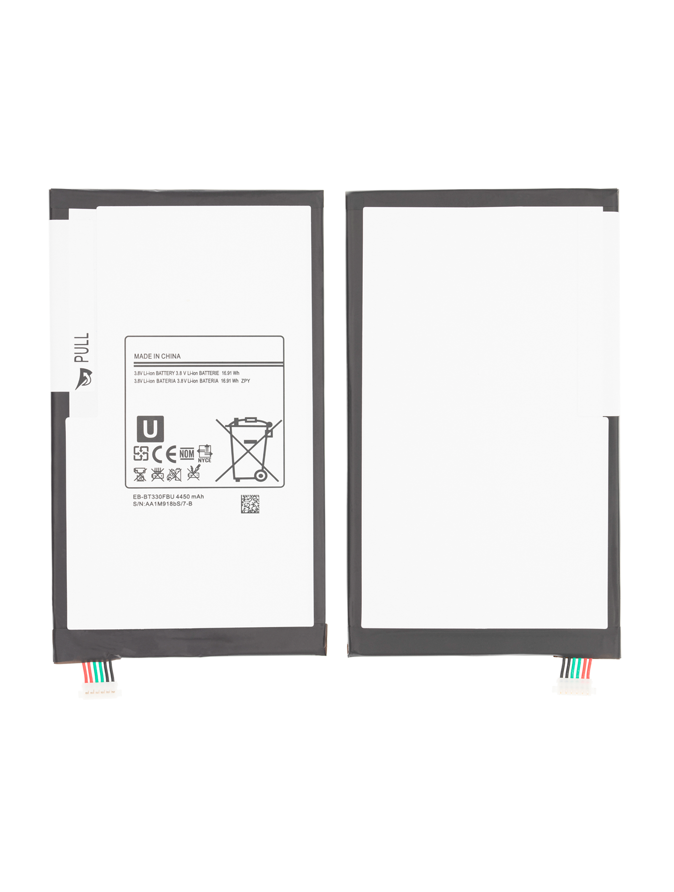 Ersatzakku für Samsung Galaxy Tab 4 8.0" (2014) (T330/T331/T335/T337) EB-T330FBE