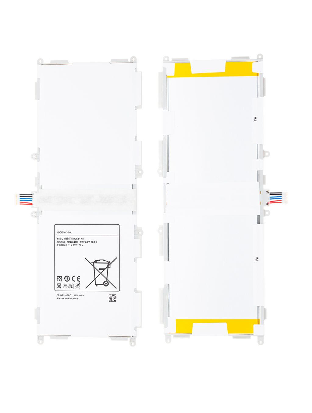 Replacement Battery for Samsung Galaxy Tab 4 10.1" (T530/T531/T535/T537) (EB-BT530FBC)