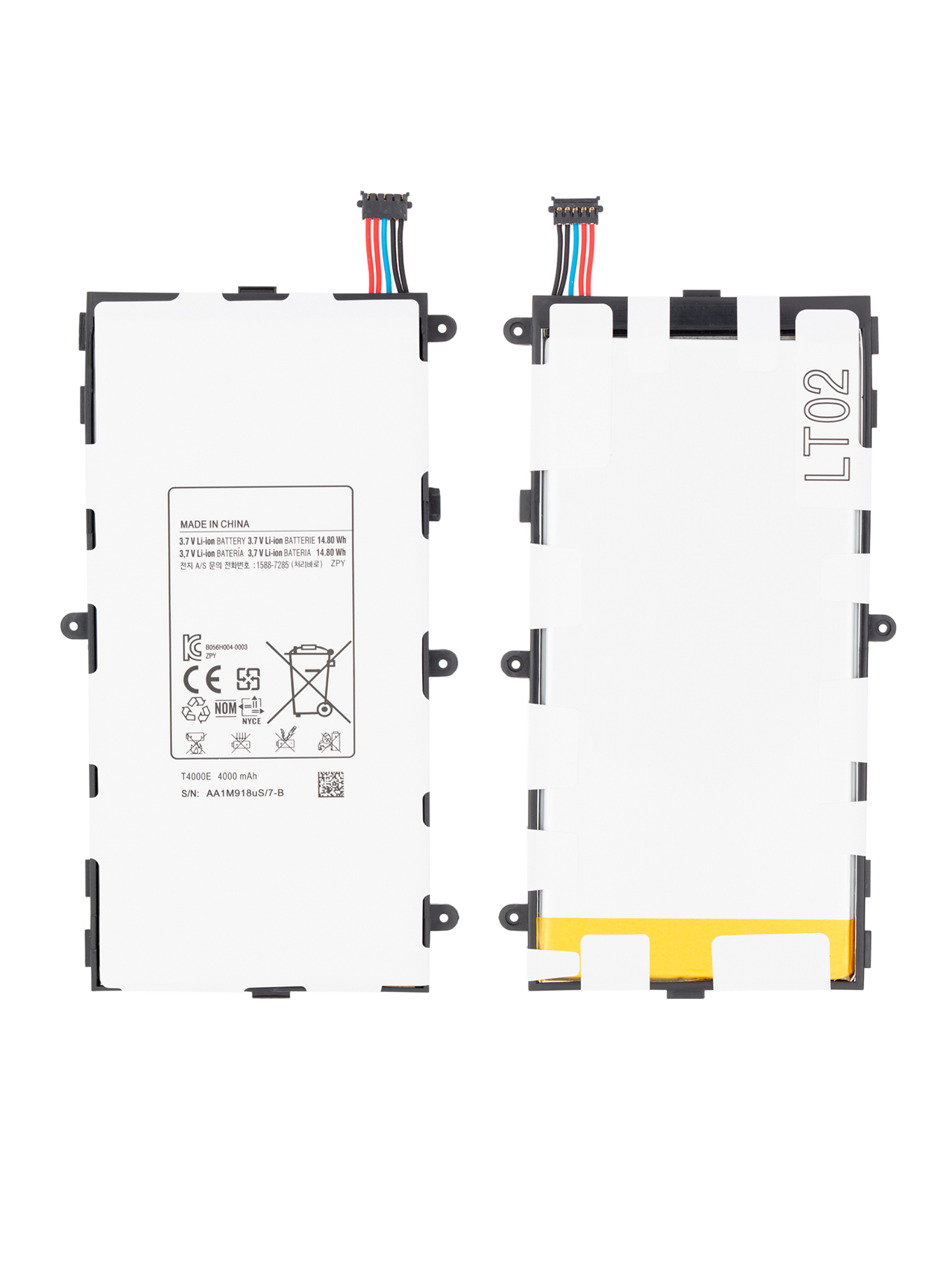Ersatzakku für Samsung Galaxy Tab 3 7.0" (T210 / T217 T2105) (T4000E)