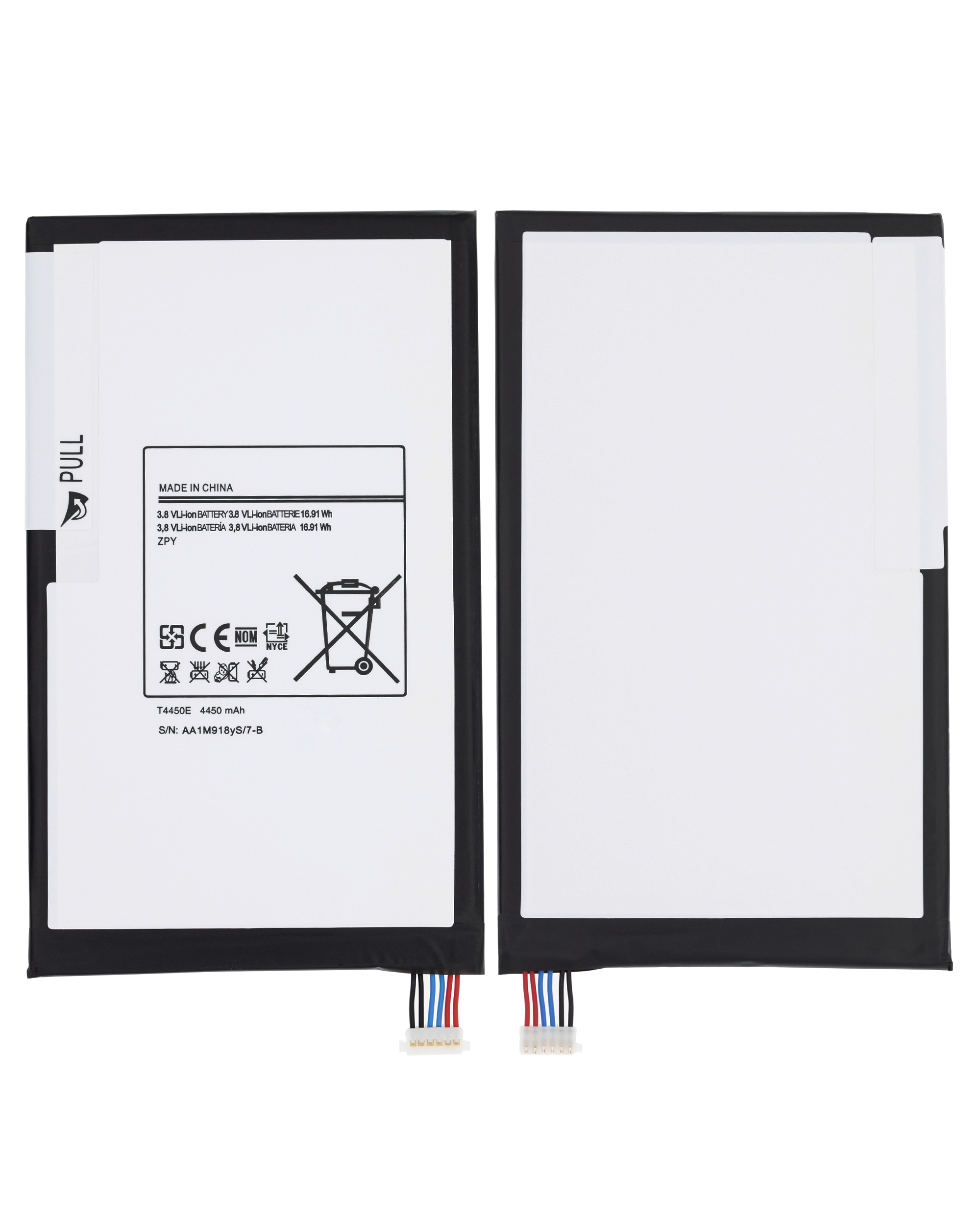 Replacement battery for Samsung Galaxy Tab 3 8.0" (T4450E)