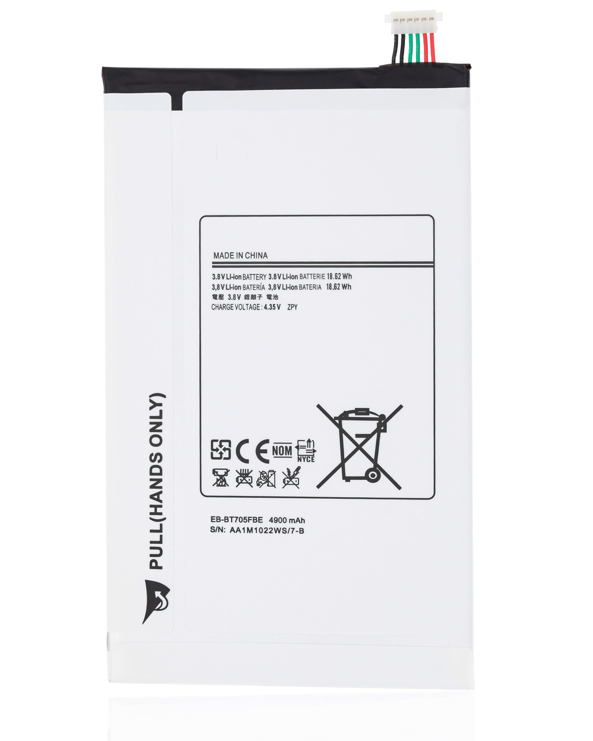 Replacement Battery for Samsung Galaxy Tab S 8.4" (T700 / T705) (2014) (EB-BT705)