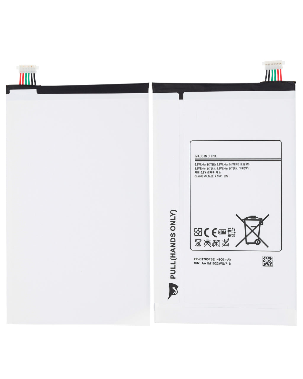 Replacement Battery for Samsung Galaxy Tab S 8.4" (T700 / T705) (2014) (EB-BT705)