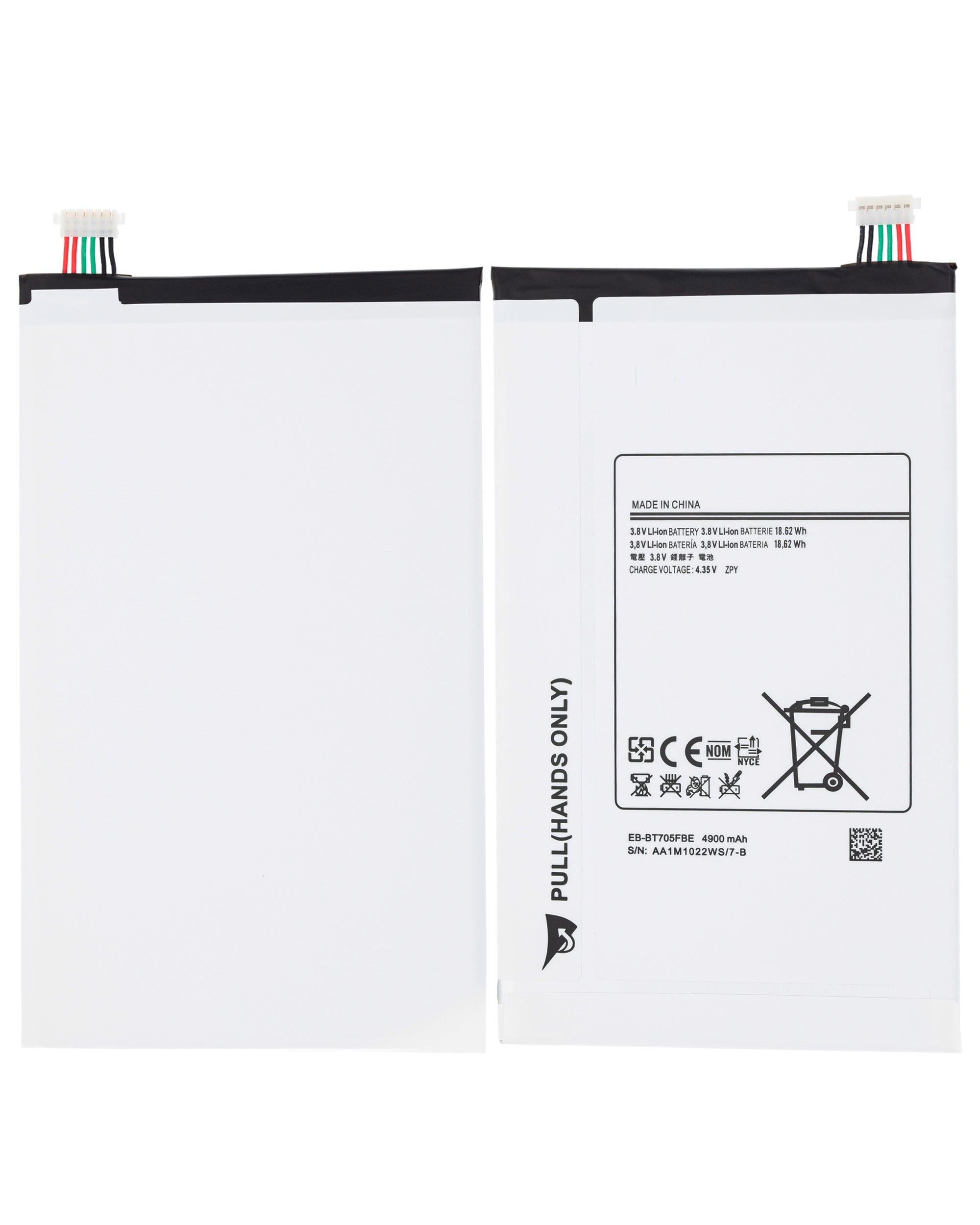 Replacement Battery for Samsung Galaxy Tab S 8.4" (T700 / T705) (2014) (EB-BT705)