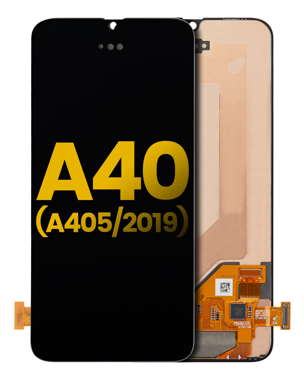 OLED-Display ohne Rahmen Samsung Galaxy A40 (A405) Generalüberholt alle Farben