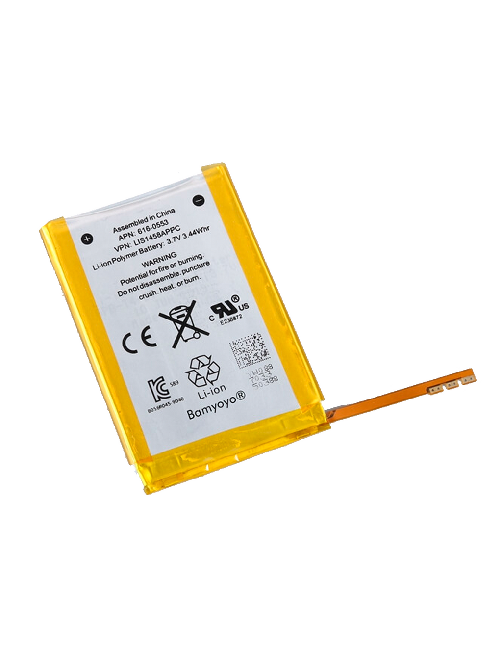 Replacement battery for iPod Touch 4 (Premium)