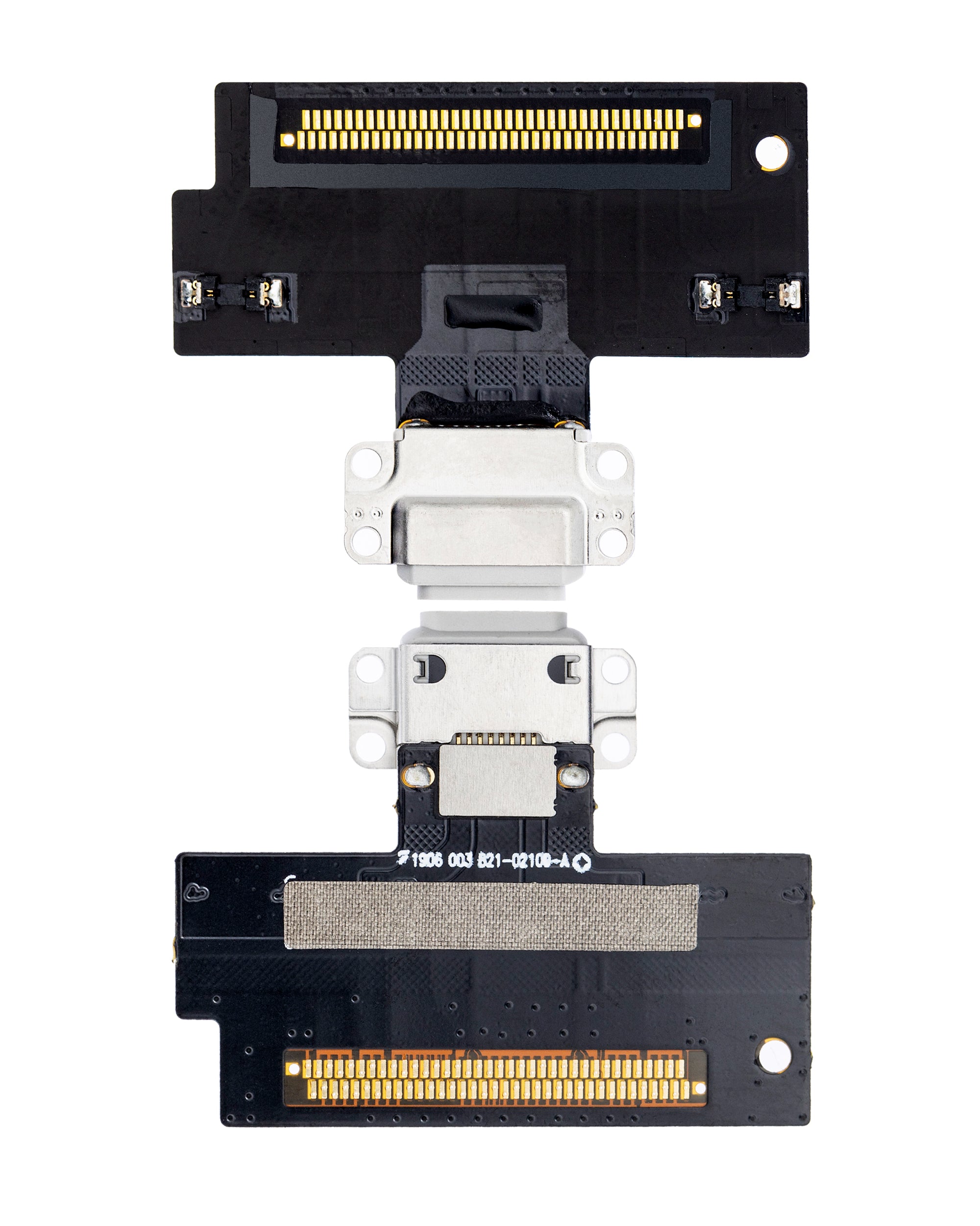 Charging Port Flex Cable for iPad Air 3 (Soldering Required) (Aftermarket Plus) (White)