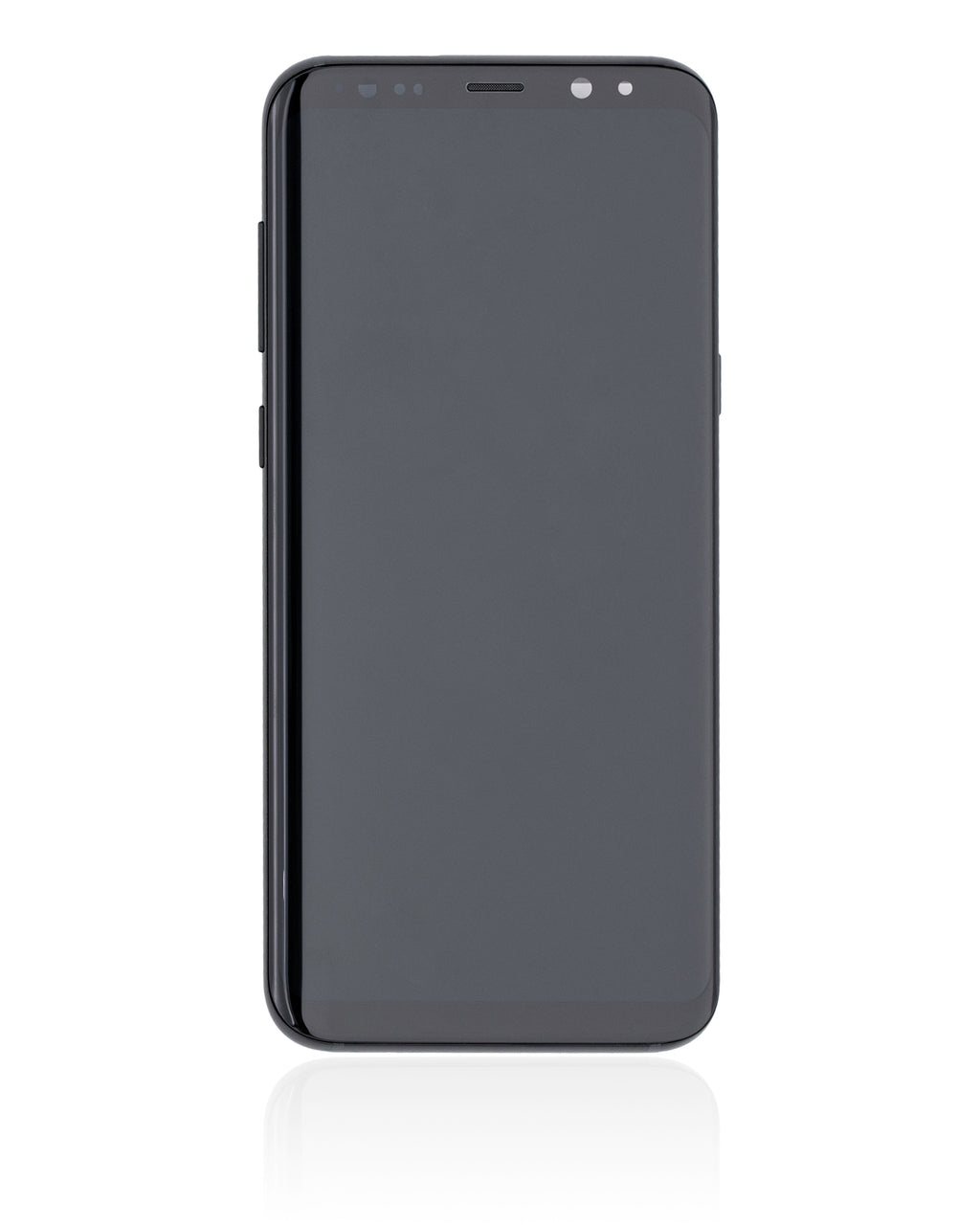 OLED-Display mit Rahmen für Samsung Galaxy S8 Plus (Blemish: Qualität B) (Midnight Schwarz)