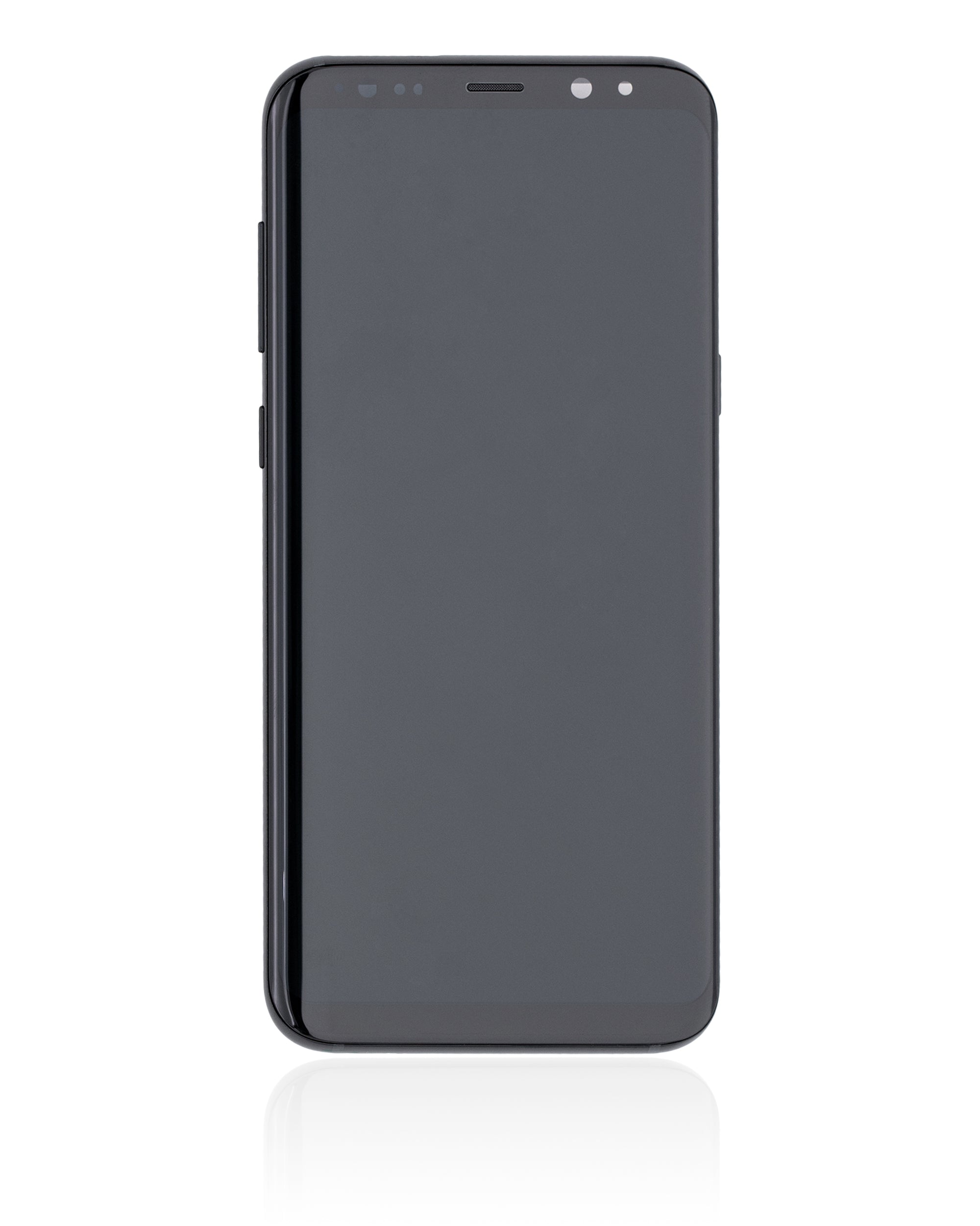 OLED-Display mit Rahmen für Samsung Galaxy S8 Plus (Blemish: Qualität B) (Midnight Schwarz)
