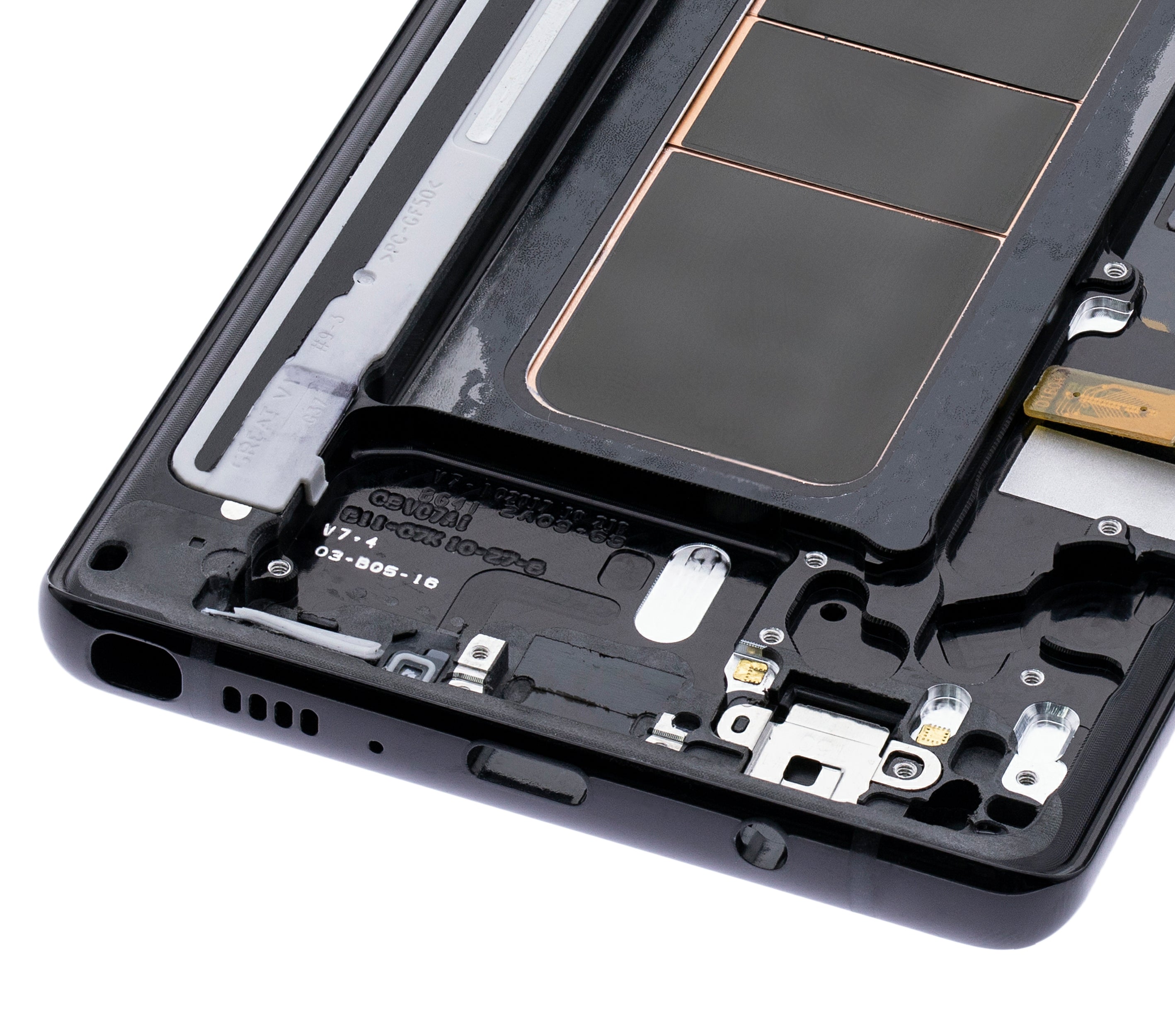 OLED Display with Frame for Samsung Galaxy Note 8 (Aftermarket Plus) (Midnight Black)