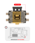 Power button clicker for HTC One S