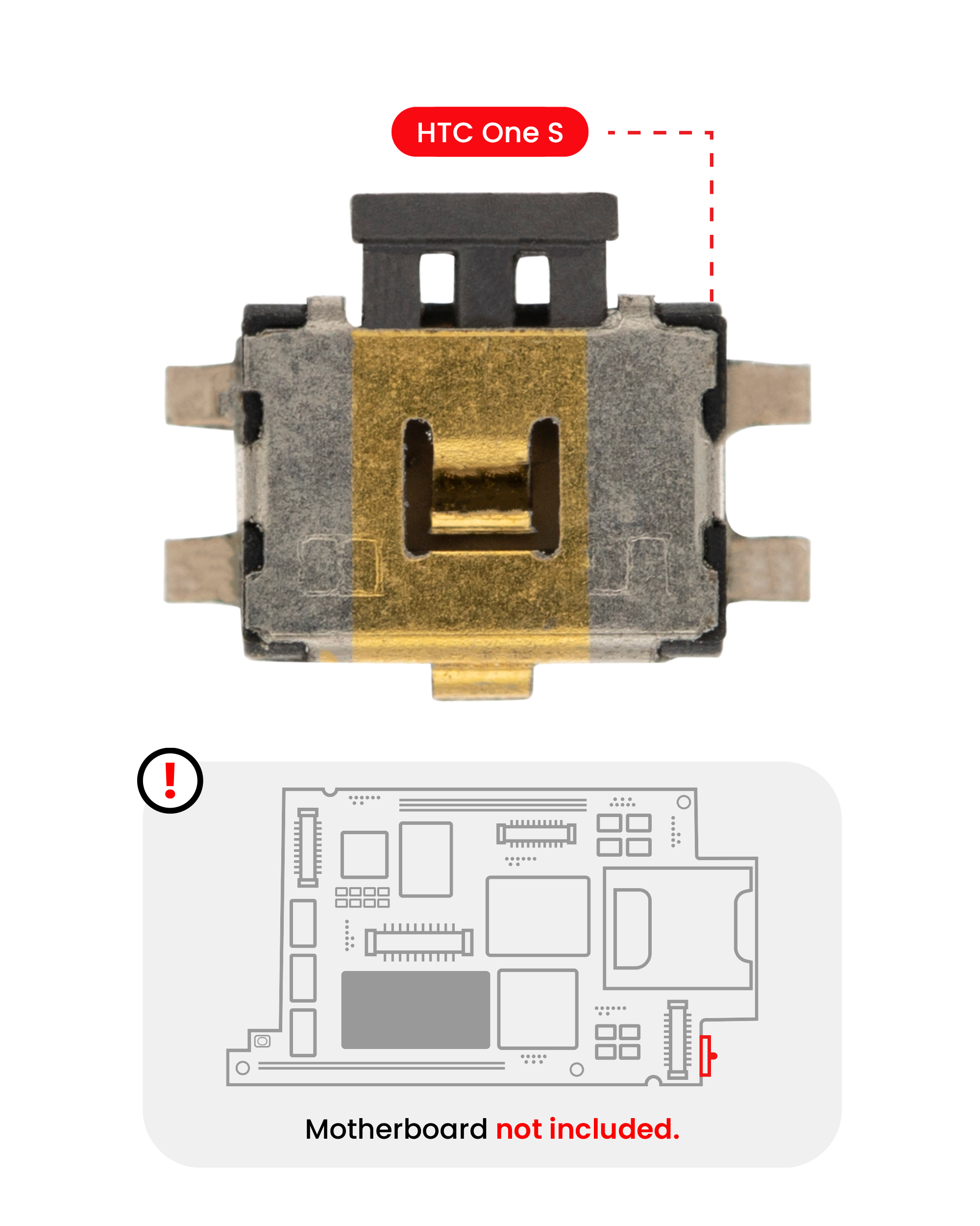 Power button clicker for HTC One S
