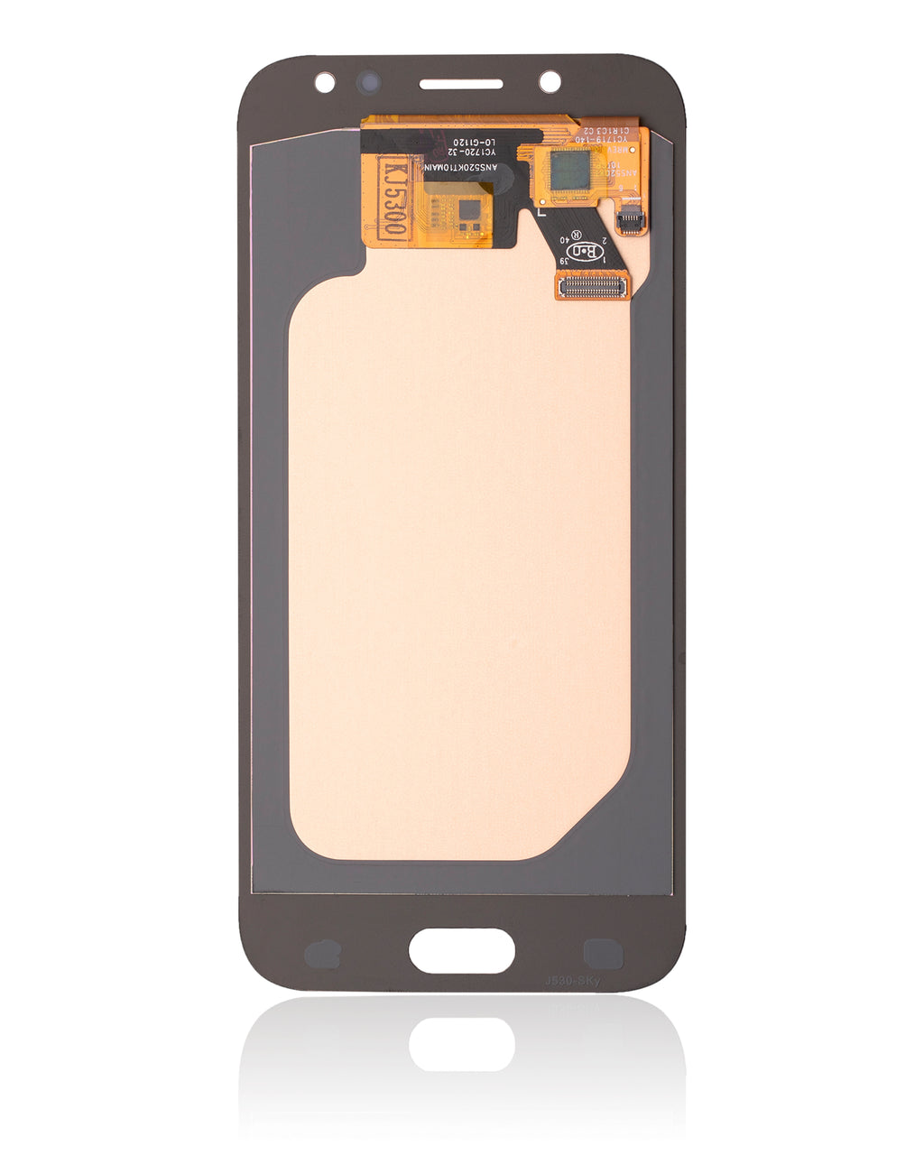 OLED-Display ohne Rahmen für Samsung Galaxy J5 Pro 2017 Gold Premium