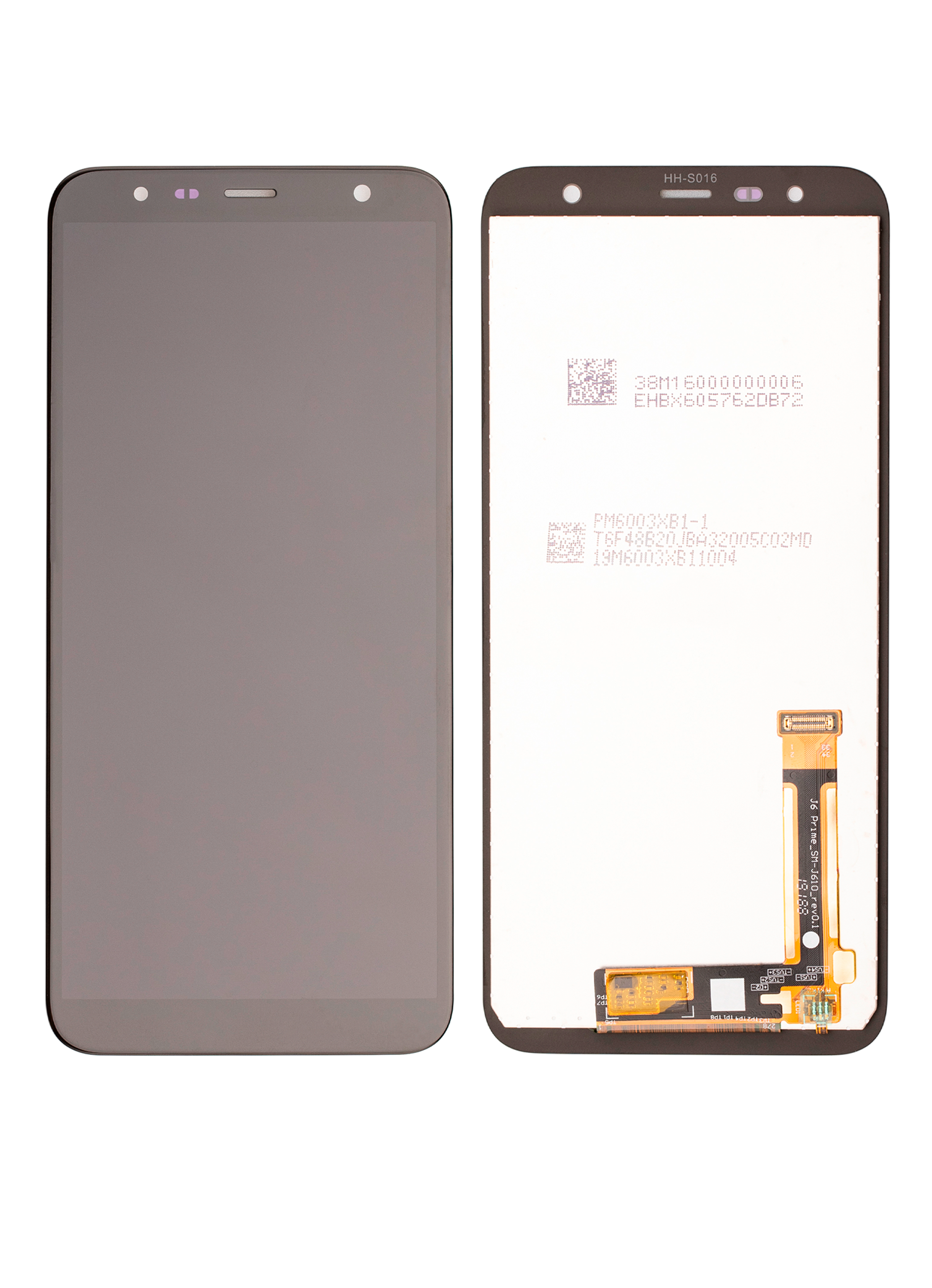 Samsung Galaxy J6+/J4+ Display ohne Rahmen Service Pack Schwarz
