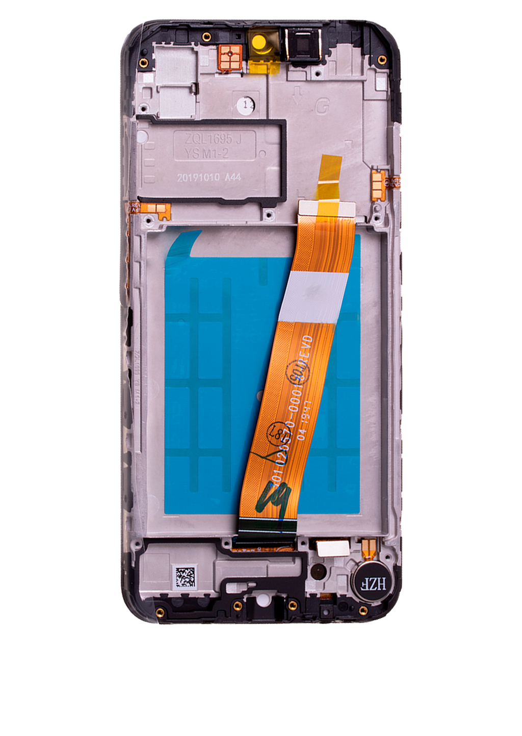 LCD-Display mit Rahmen Samsung Galaxy A01 Micro-USB Service Pack