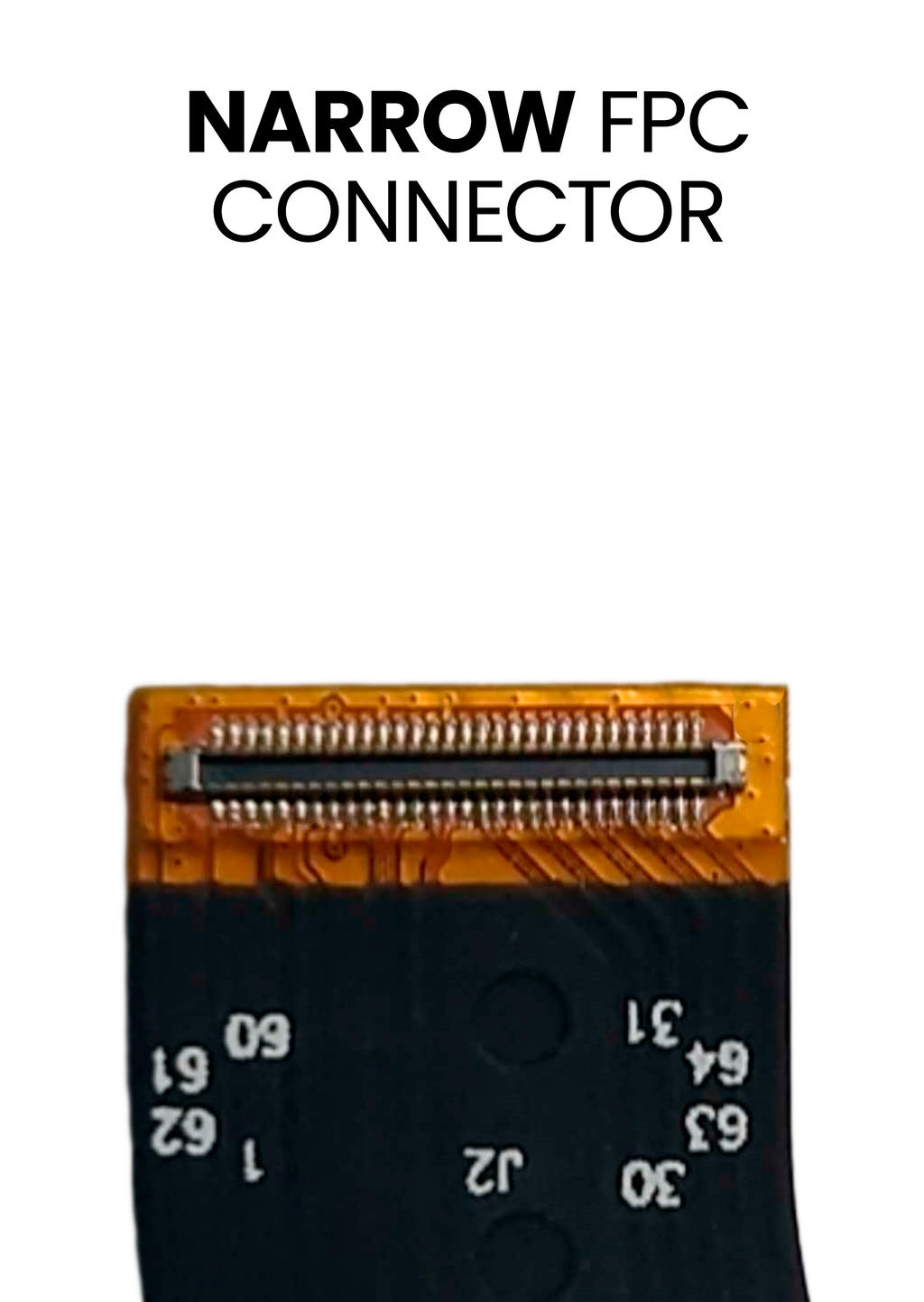LCD-Display mit Rahmen Samsung Galaxy A01 Micro-USB Service Pack
