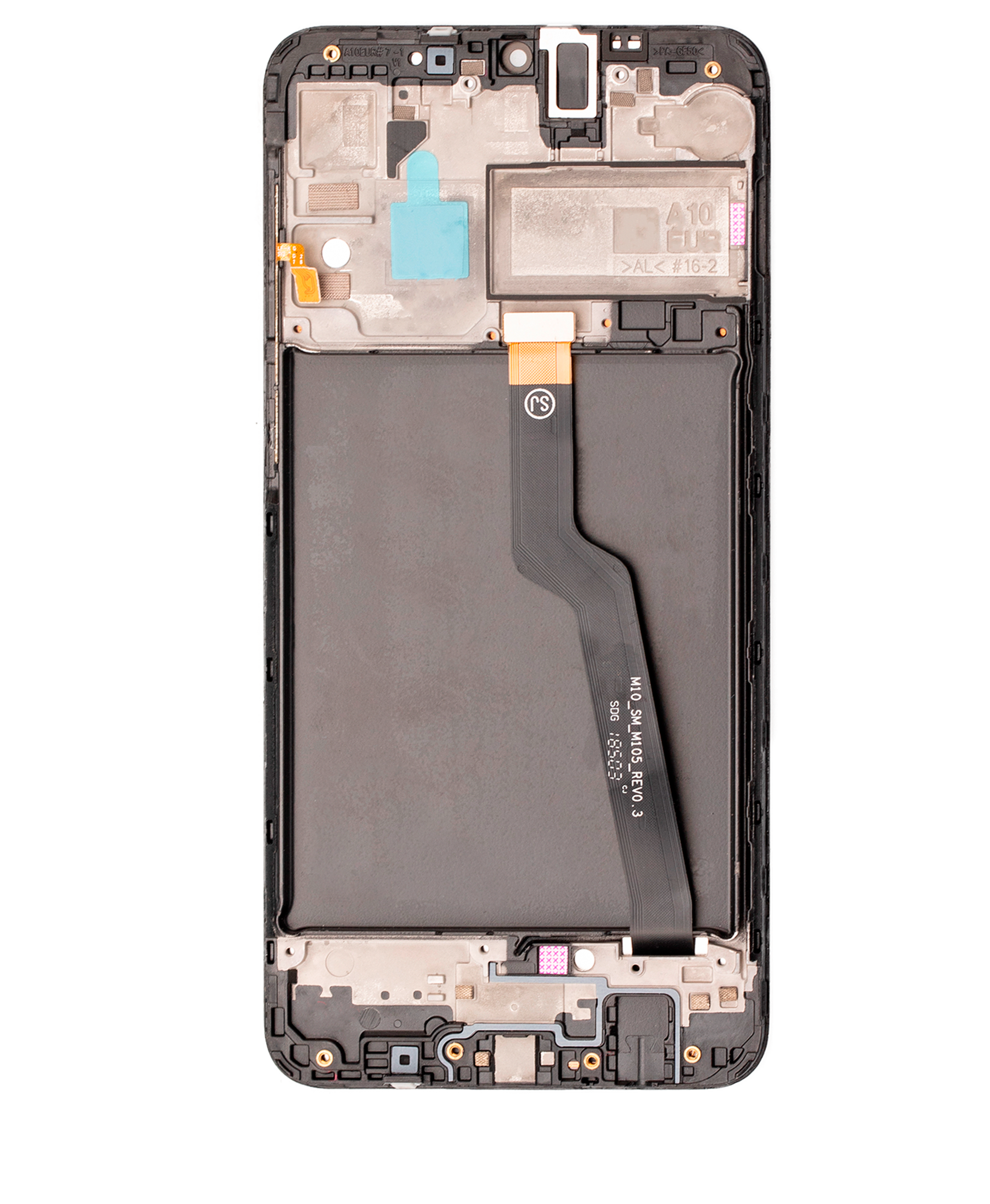 LCD-Display mit Rahmen Samsung Galaxy A10 Refurbished Schwarz