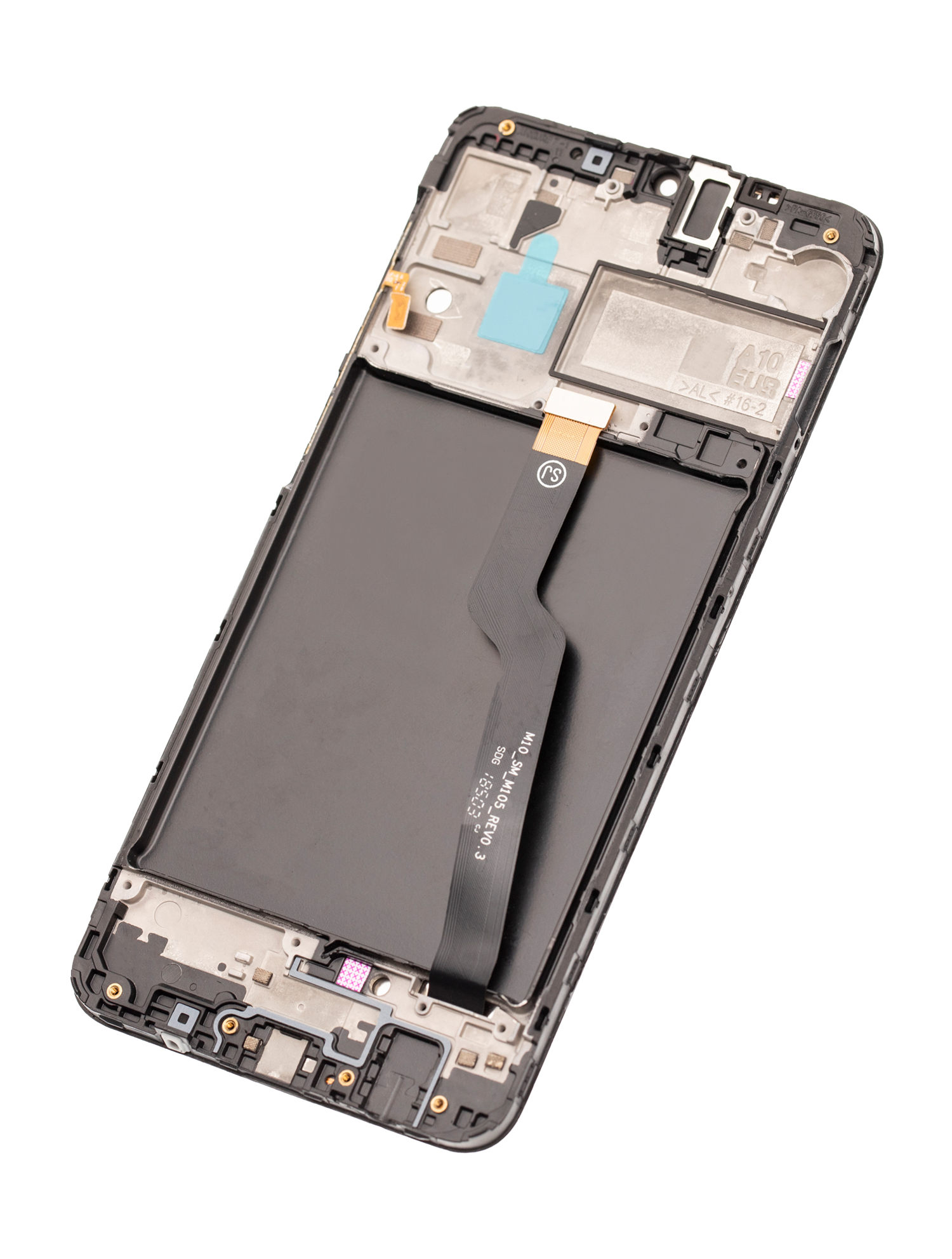 LCD-Display mit Rahmen Samsung Galaxy A10 Refurbished Schwarz