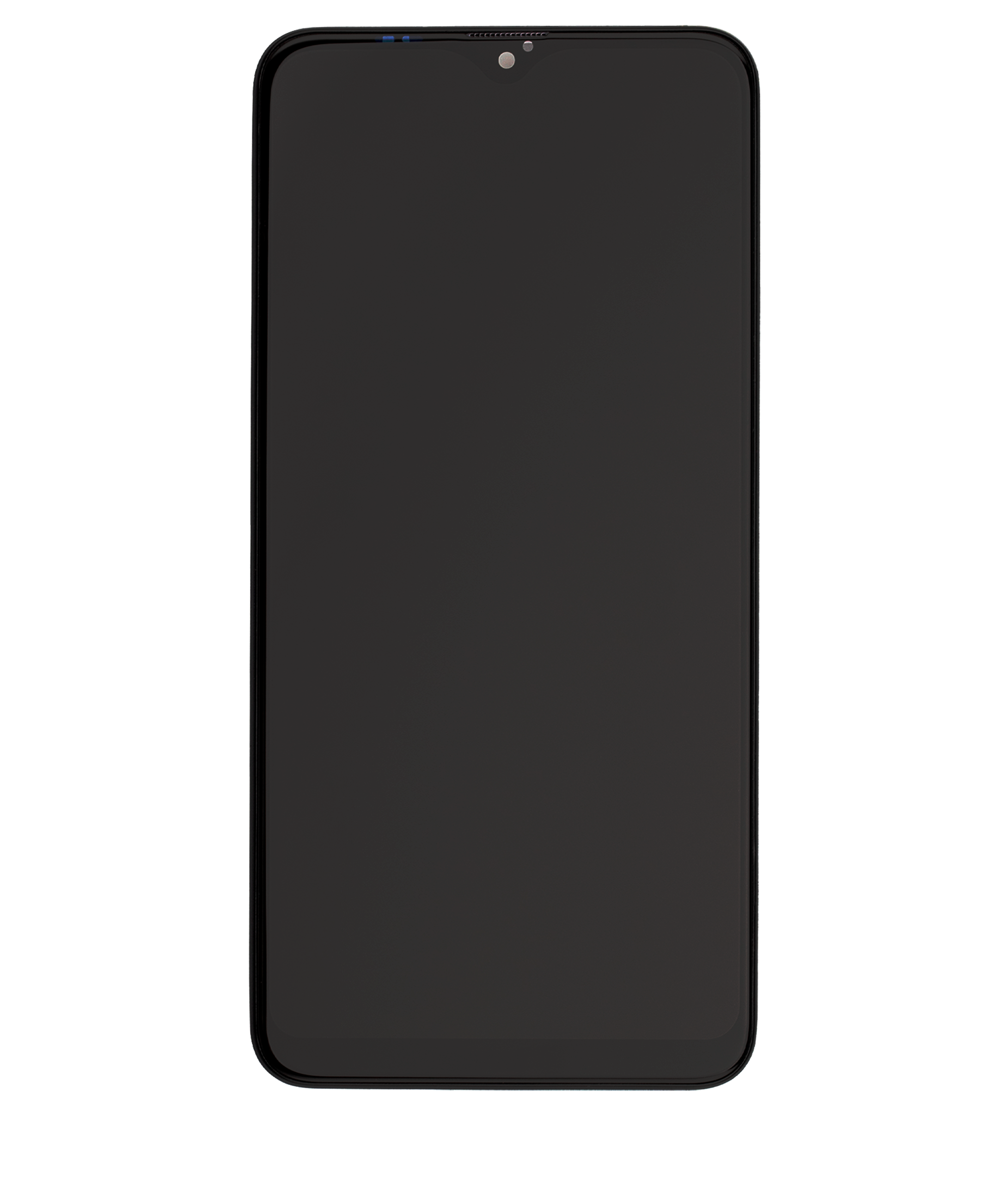 LCD-Display mit Rahmen für Samsung Galaxy A10 (A105 / 2019) (Single Sim) (North American Version) (Refurbished) (Schwarz)