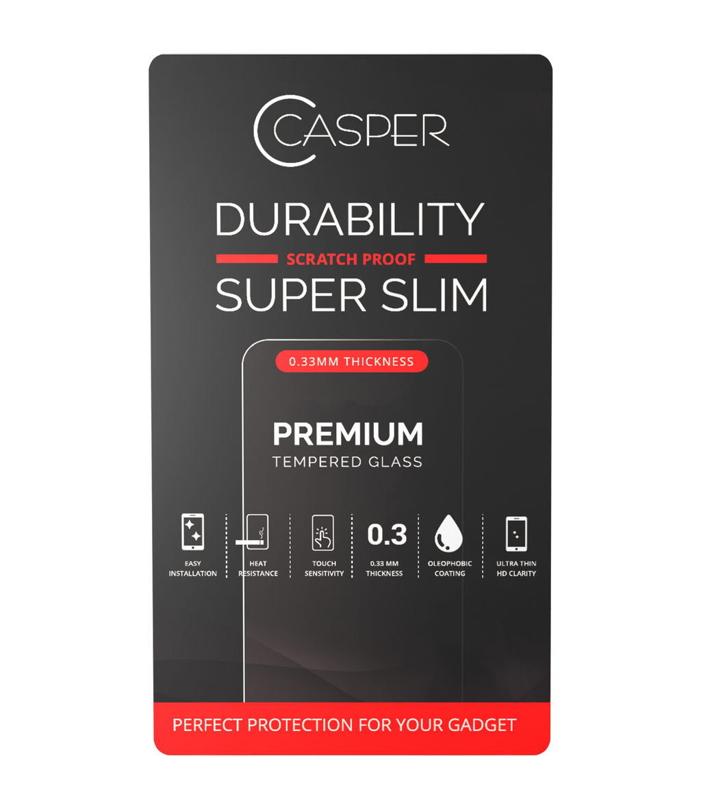 Casper UV Cured Glass with Glue for Samsung Galaxy S10 (Case Compatible) (Retail Pack)