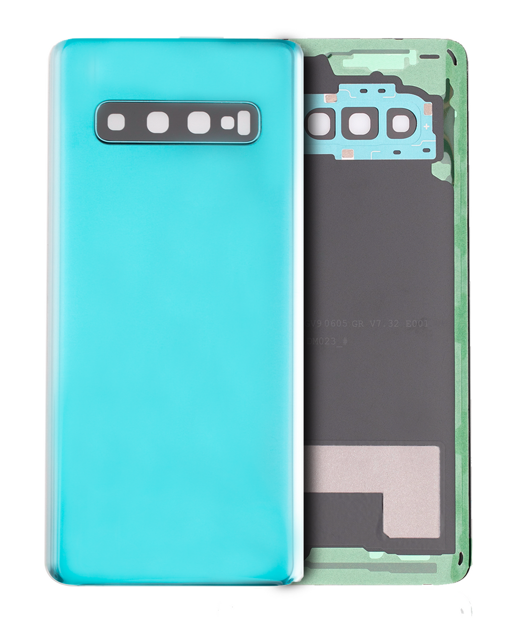 Samsung Galaxy S10 Backcover Kameralinse Prism Green Aftermarket Plus