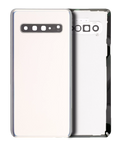 Back Cover with Camera Lens for Samsung Galaxy S10 5G (No Logo) (Aftermarket Plus) (Crown Silver)