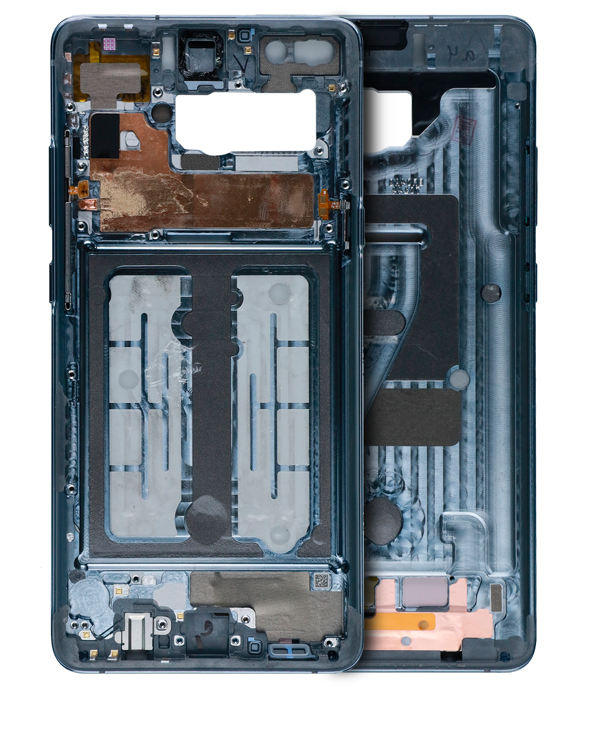 Midframe/Rahmen für Samsung Galaxy S10 5G mit Kleinteilen (Majestic Black)