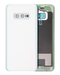 Glasrückseite für Samsung Galaxy S10E mit Kameralinse Service Pack Prism White