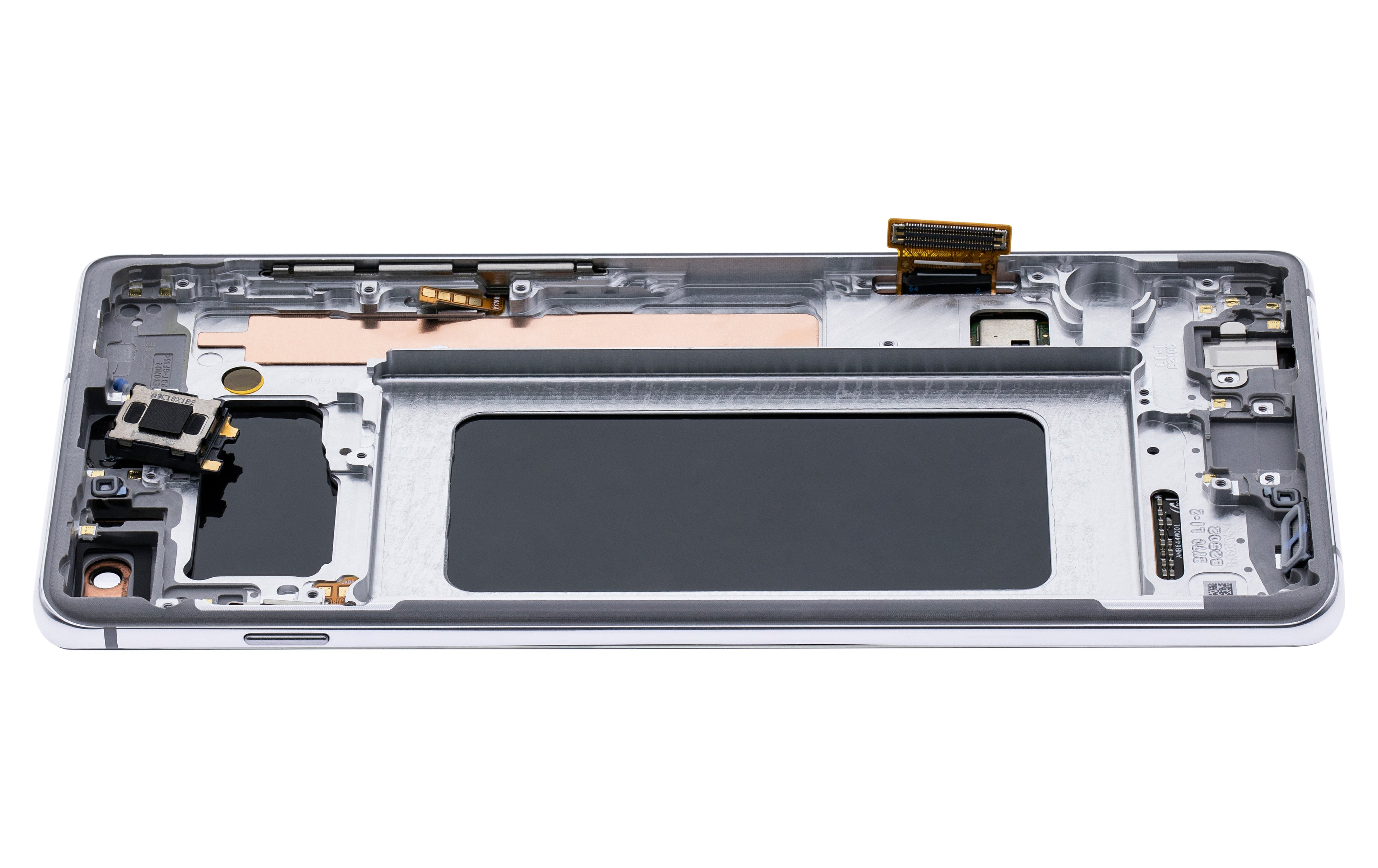 OLED Display with Frame for Samsung Galaxy S10 Plus (Refurbished) (Prism White)