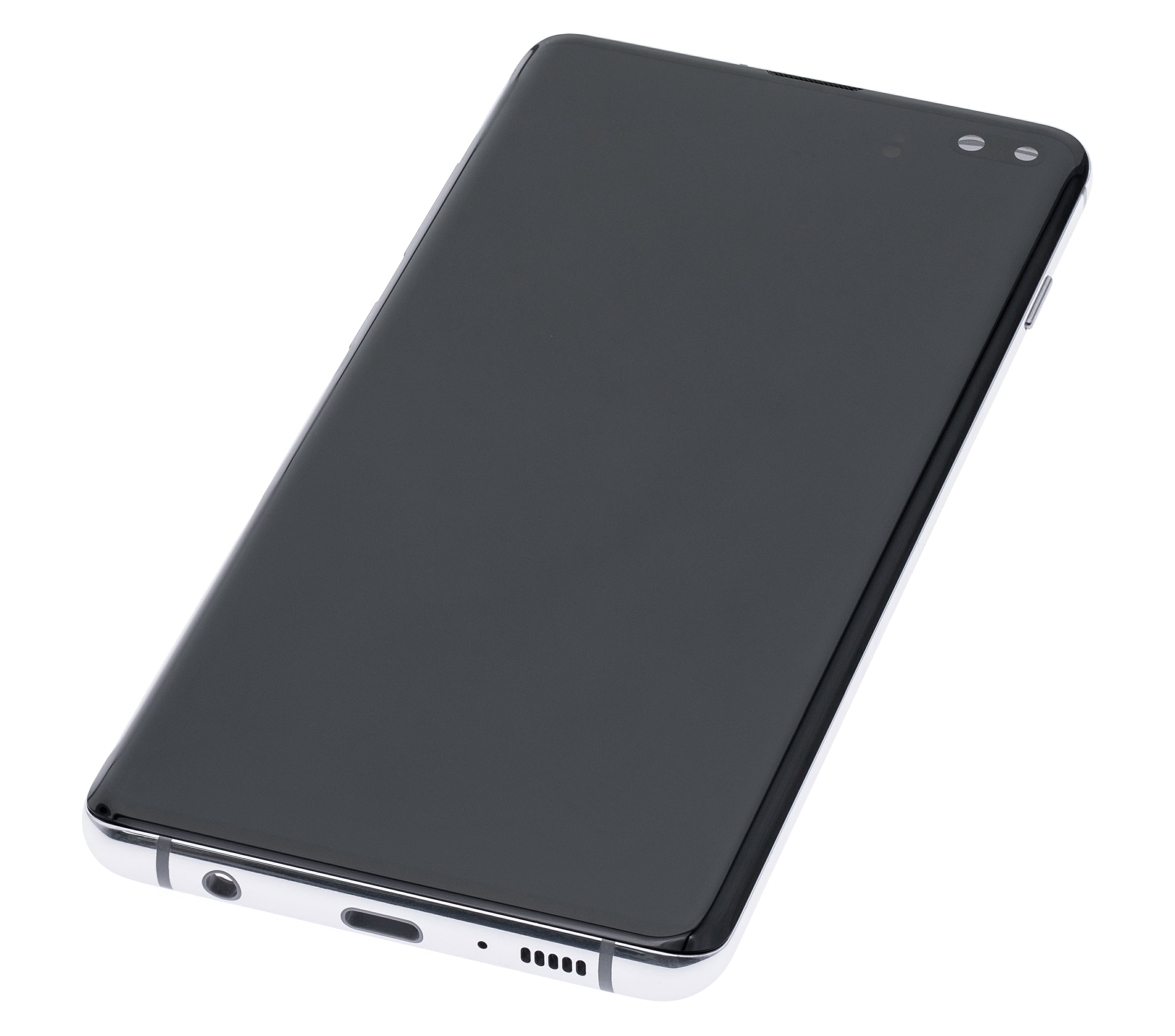 OLED Display with Frame for Samsung Galaxy S10 Plus (Refurbished) (Prism White)
