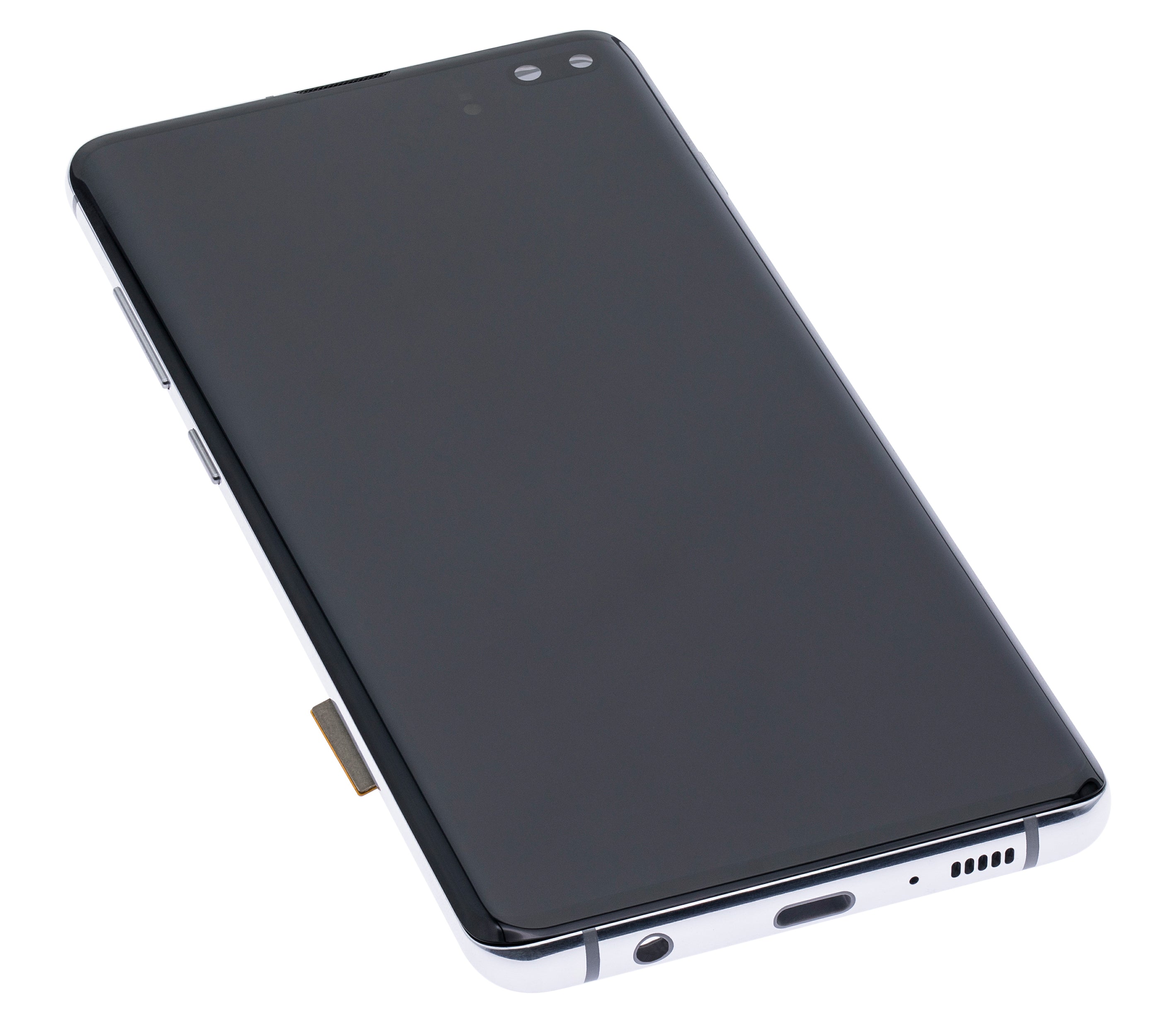 OLED Display with Frame for Samsung Galaxy S10 Plus (Refurbished) (Prism White)