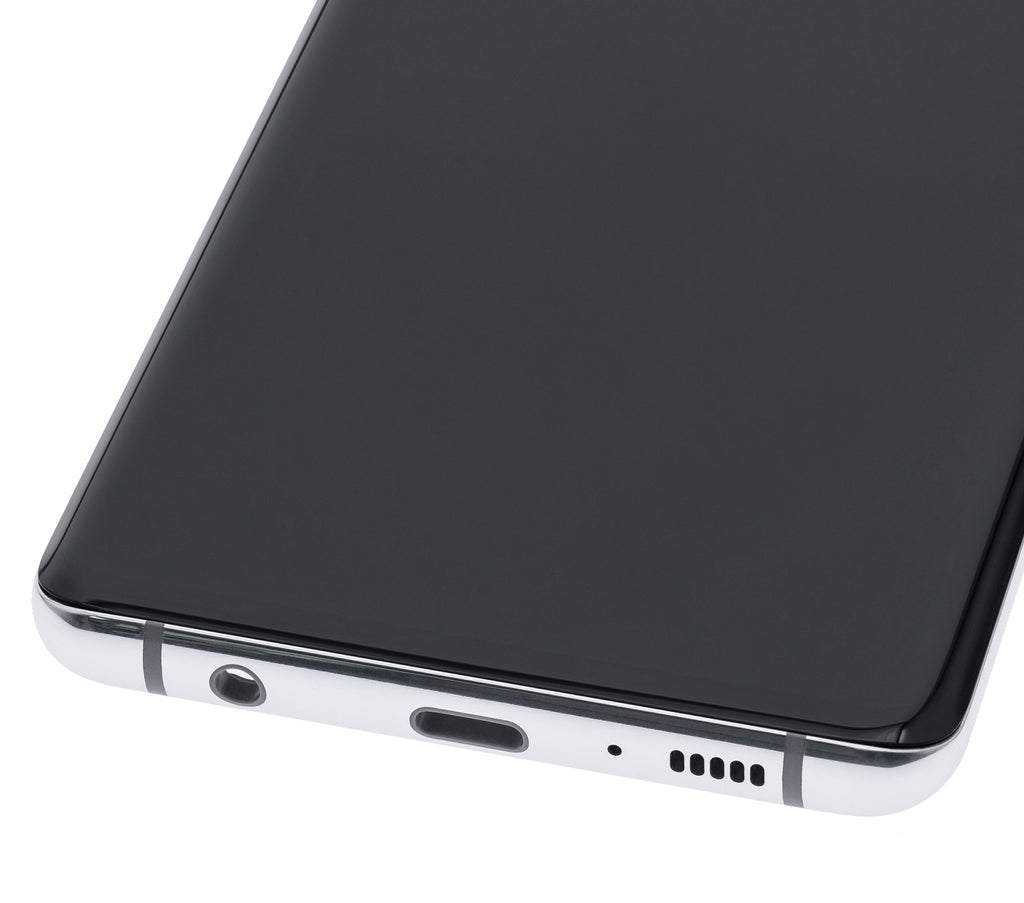 OLED Display with Frame for Samsung Galaxy S10 Plus (Refurbished) (Prism White)