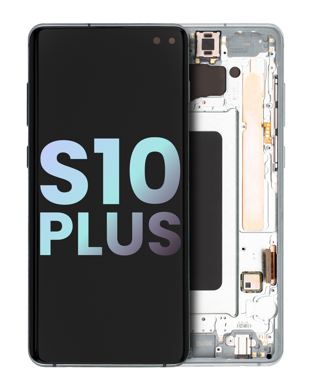 OLED Display with Frame for Samsung Galaxy S10 Plus (Service Pack) (Prism Green)