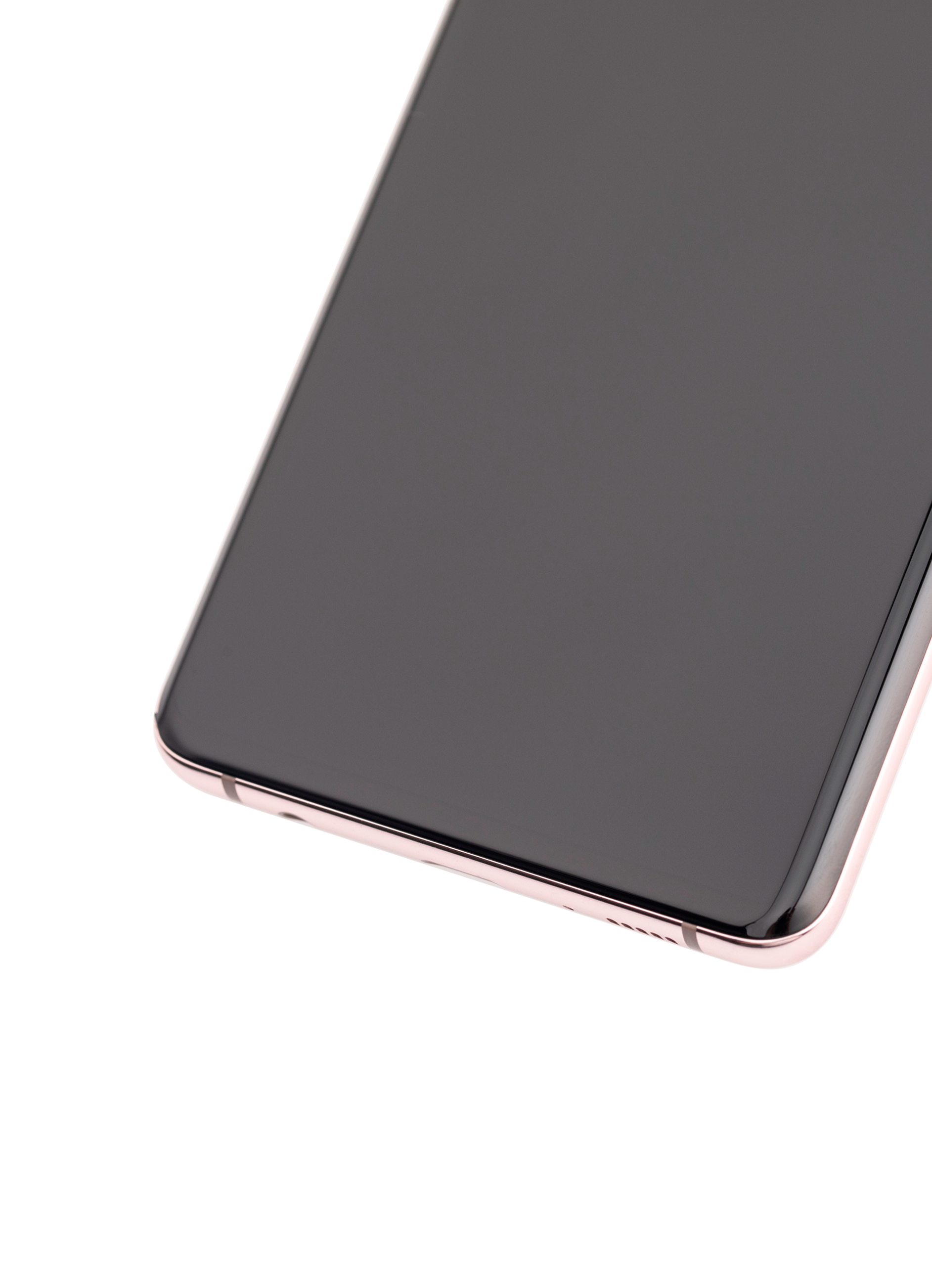 OLED-Display mit Rahmen für Samsung Galaxy S10 Plus (Svc Pack) (Flamingo Pink)