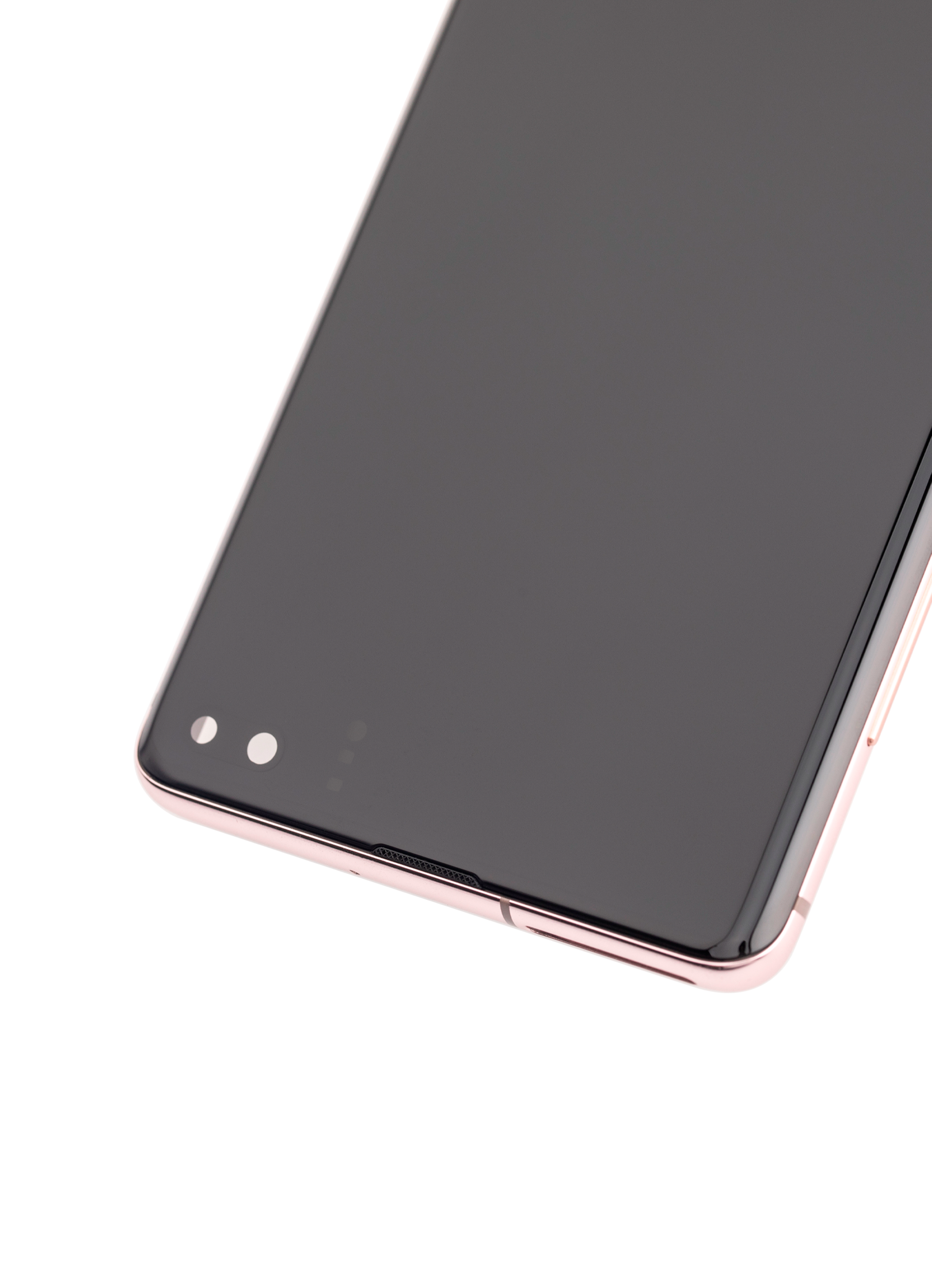 OLED-Display mit Rahmen für Samsung Galaxy S10 Plus (Svc Pack) (Flamingo Pink)