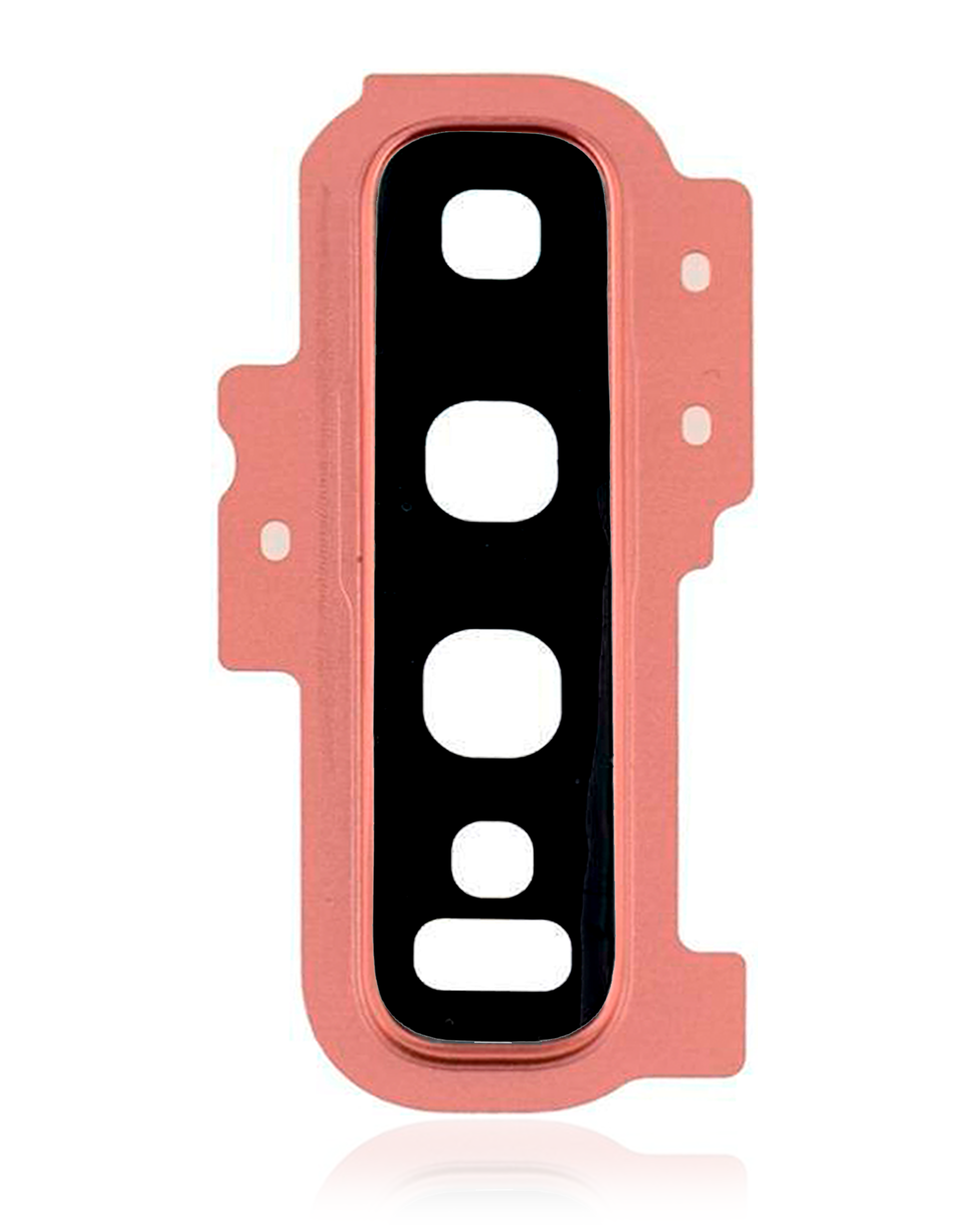 Kameralinse hinten mit Abdeckrahmenring für Samsung Galaxy S10 Plus (Pink)