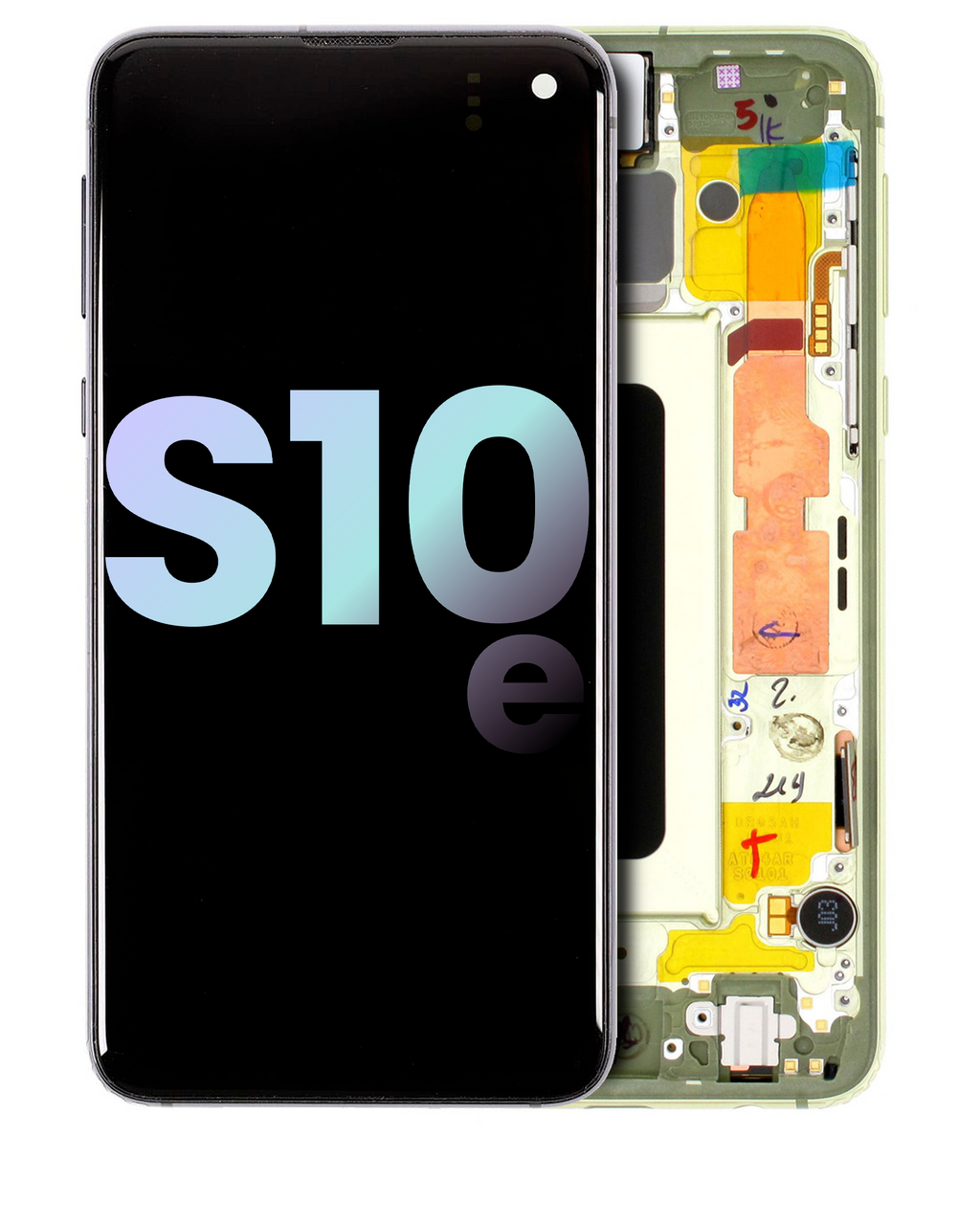 OLED Display with Frame for Samsung Galaxy S10e (Service Pack) (Canary Yellow)