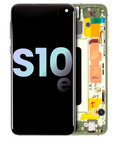 OLED-Display mit Rahmen für Samsung Galaxy S10e (Service Pack) (Canary Yellow)
