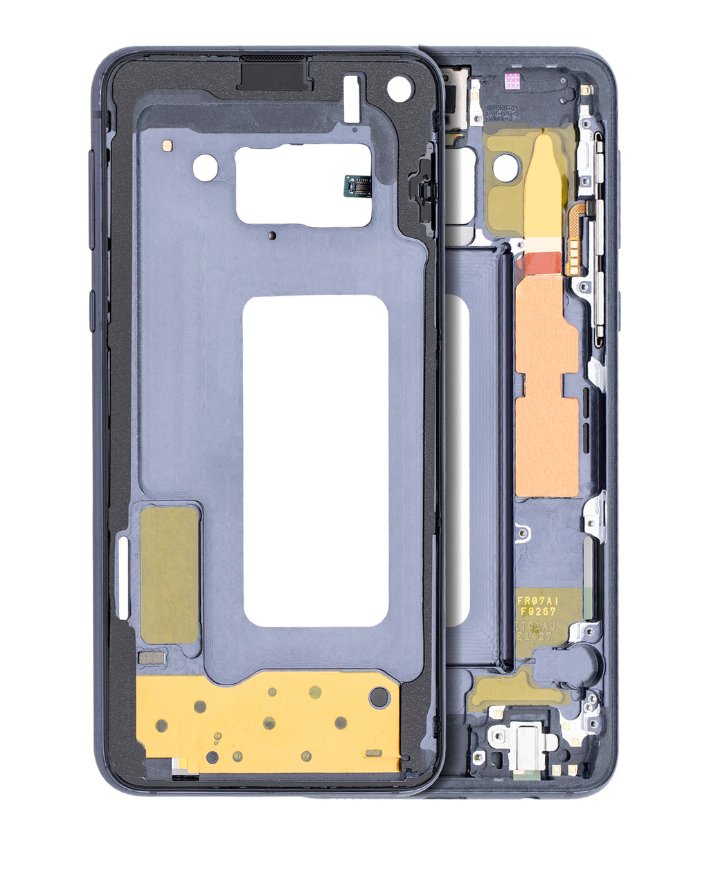 Midframe/Rahmen für Samsung Galaxy S10E (mit Kleinteilen) (Prism Black)