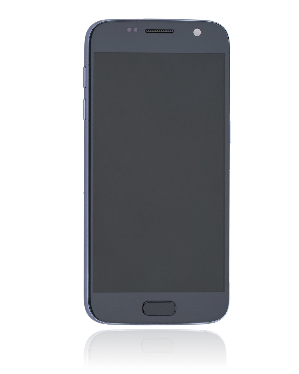OLED-Display mit Rahmen für Samsung Galaxy S7 (All US Models) (Aftermarket Plus) (Black Onyx)