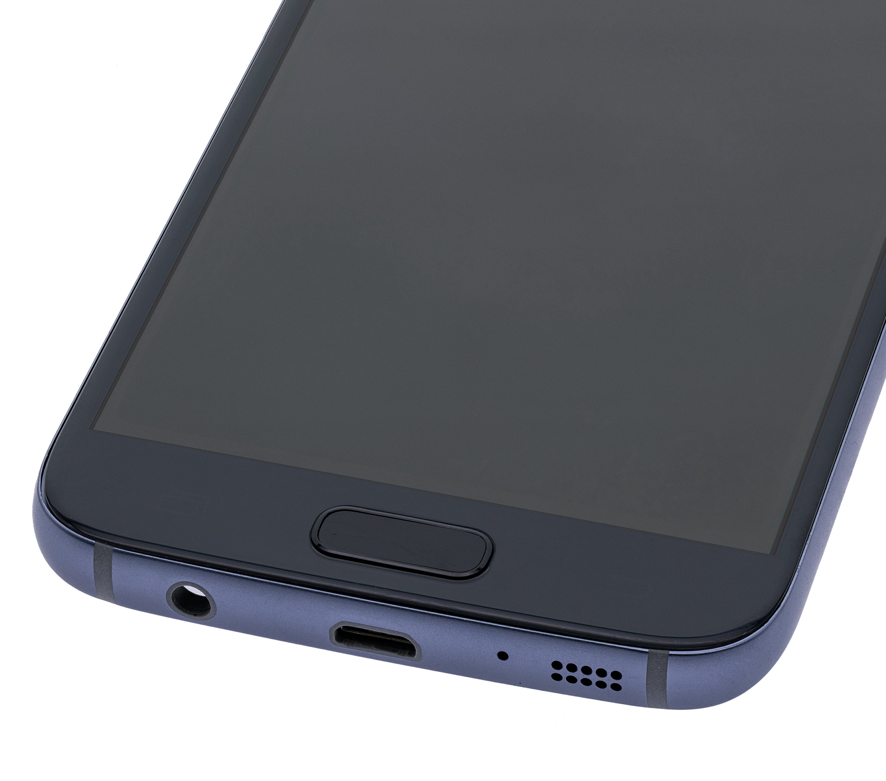 OLED-Display mit Rahmen für Samsung Galaxy S7 (All US Models) (Aftermarket Plus) (Black Onyx)