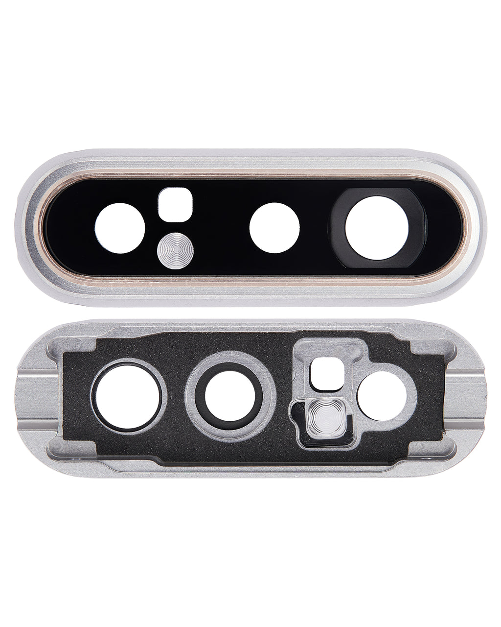 Rear Camera Lens with Holder / Frame for Samsung Galaxy A80 (A805 / 2019) (Ghost White)